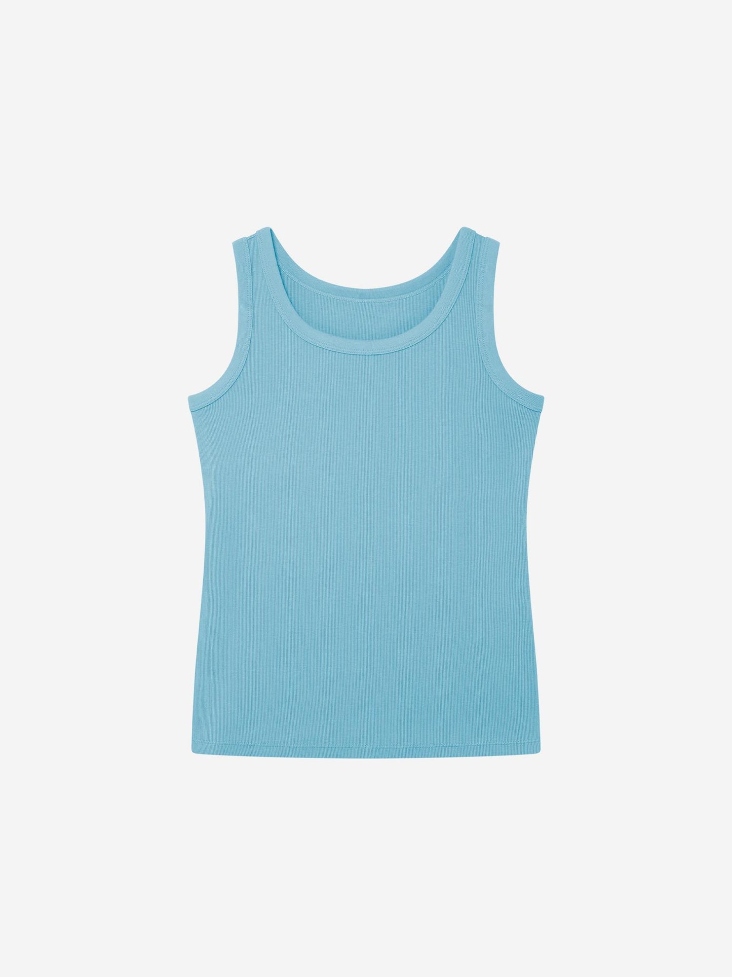 TURQUOISE_VEST - Hanging - 1 x Shots - Front