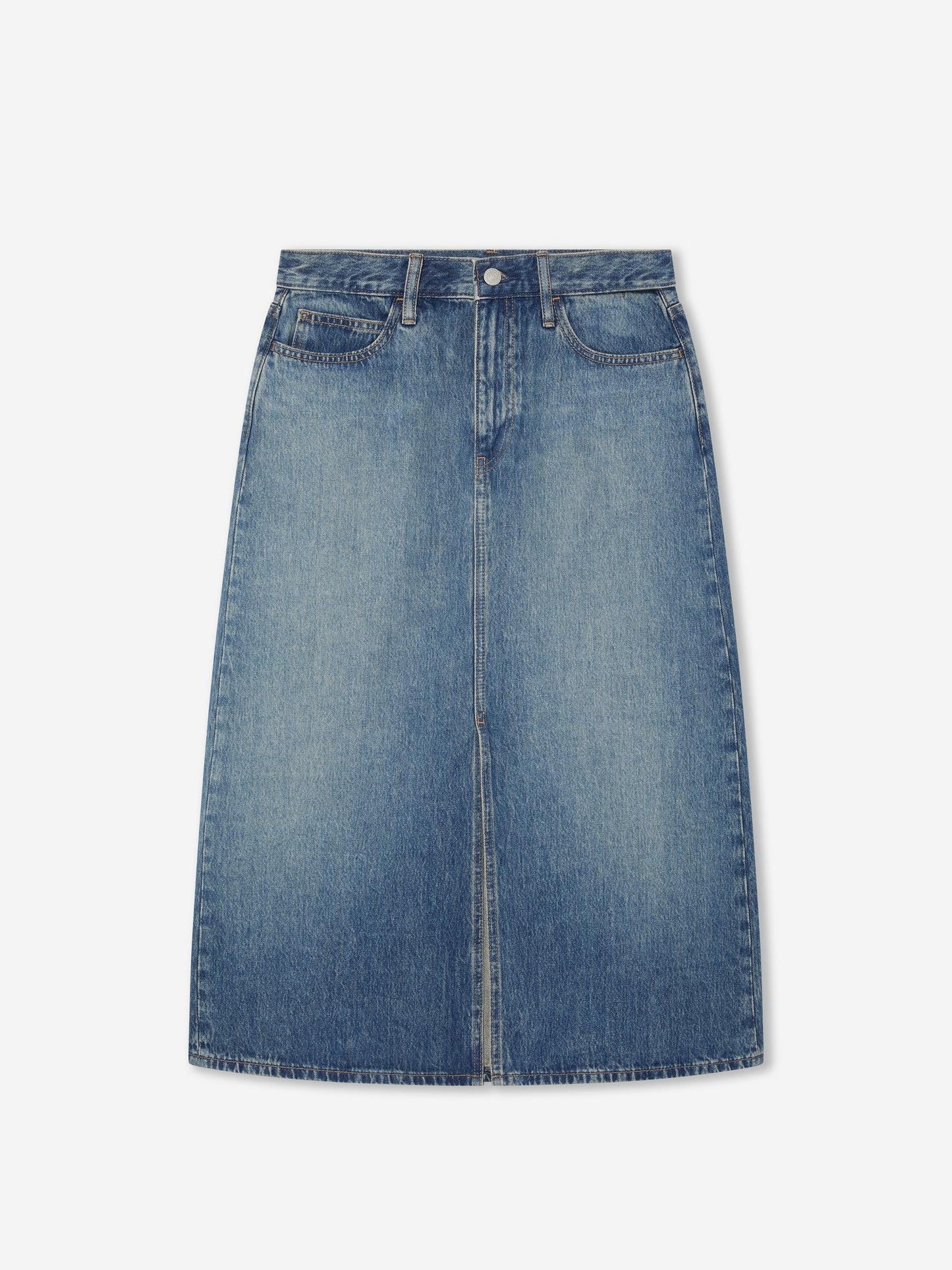 DENIM_SKIRT - Hanging - 1 x Shots - Front