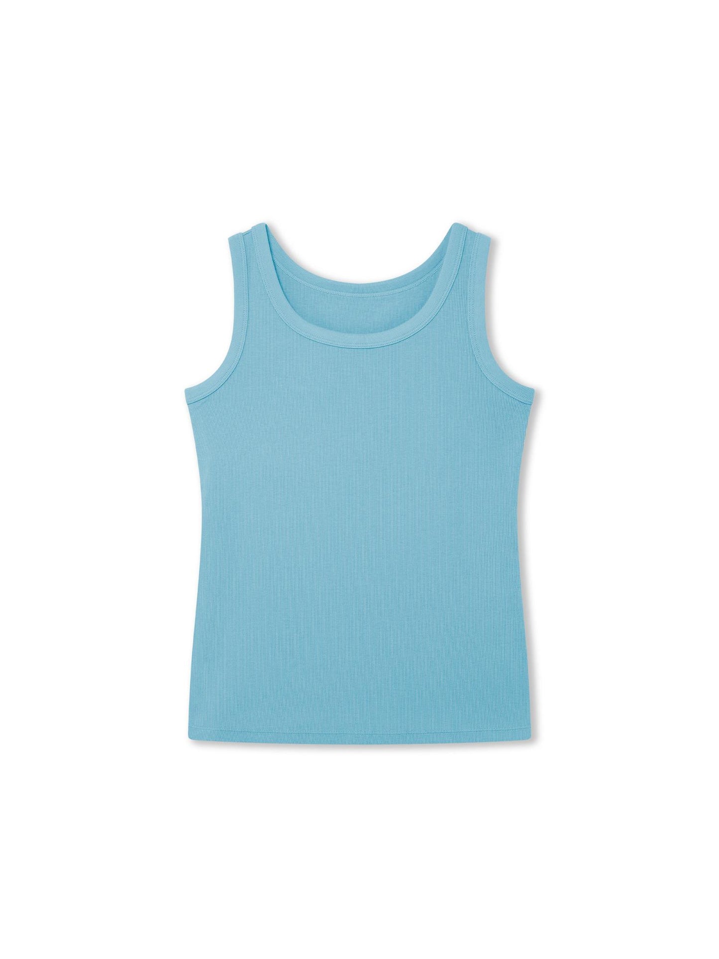 TURQUOISE_VEST - Hanging - 1 x Shots - Front
