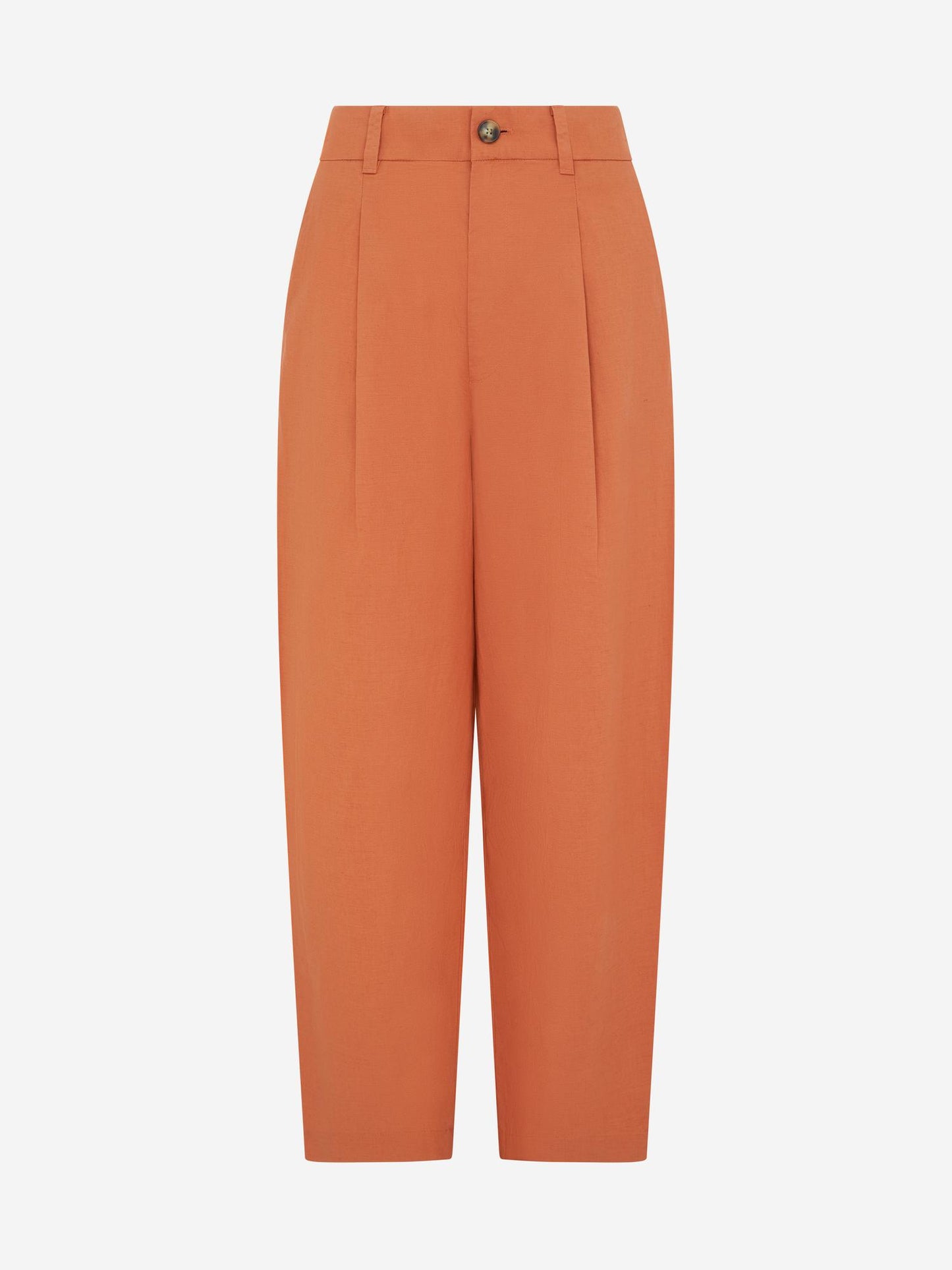 ORANGE_WIDELEG_TROUSER - Mannequin - 1 x Shots - Front