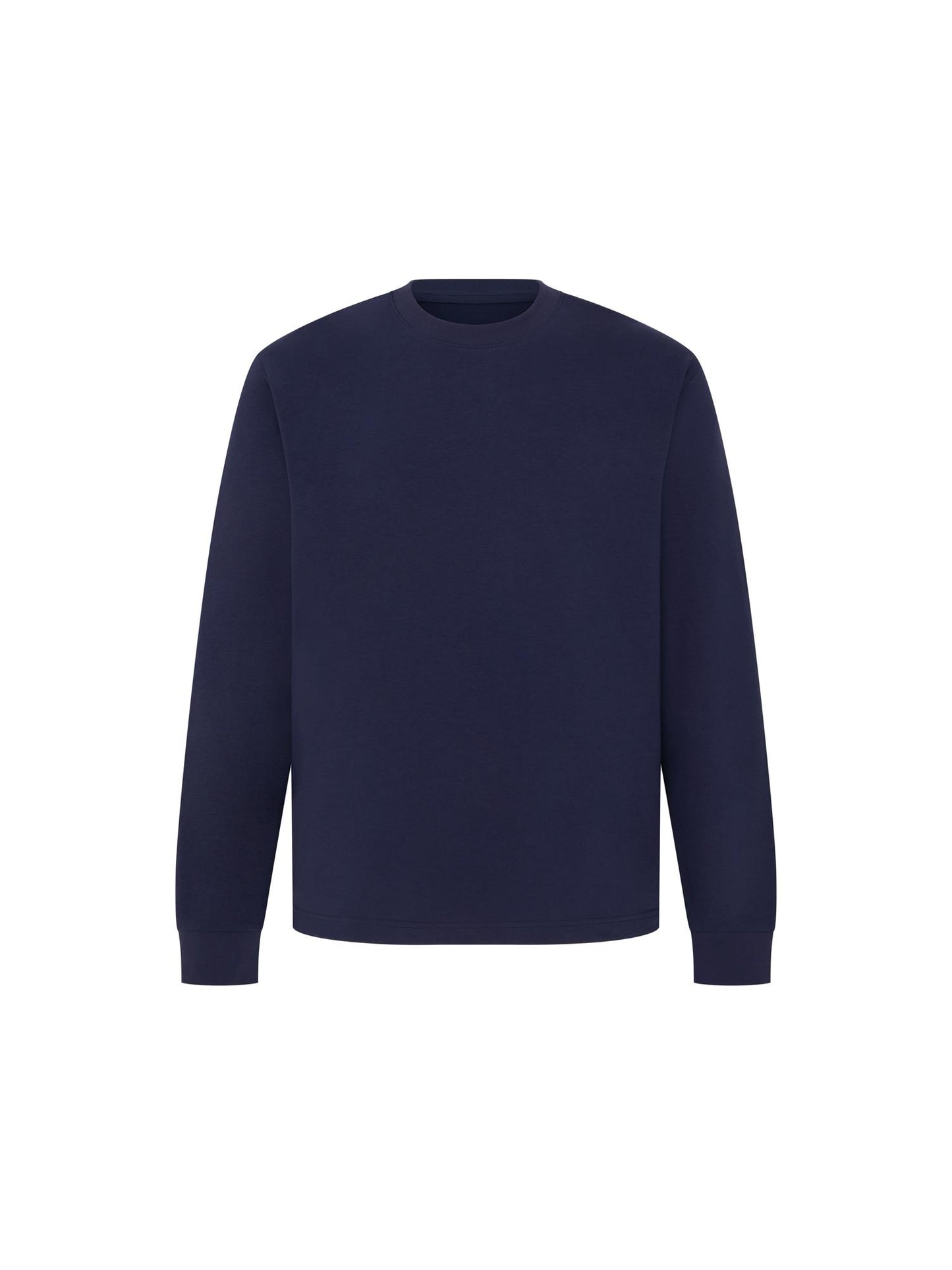 LS_NAVY_TEE - Mannequin - 1 x Shots - Front
