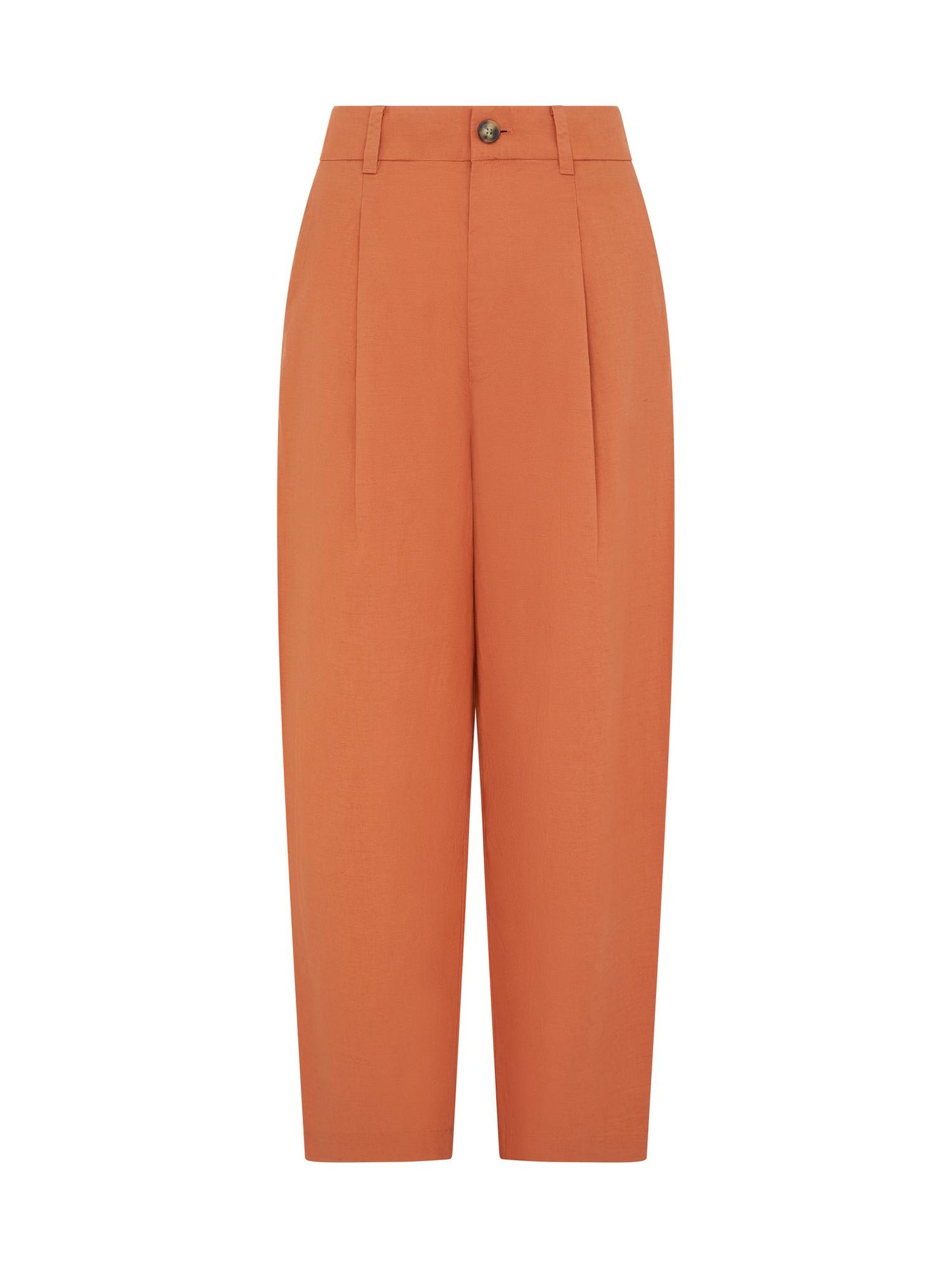 ORANGE_WIDELEG_TROUSER - Mannequin - 1 x Shots - Front