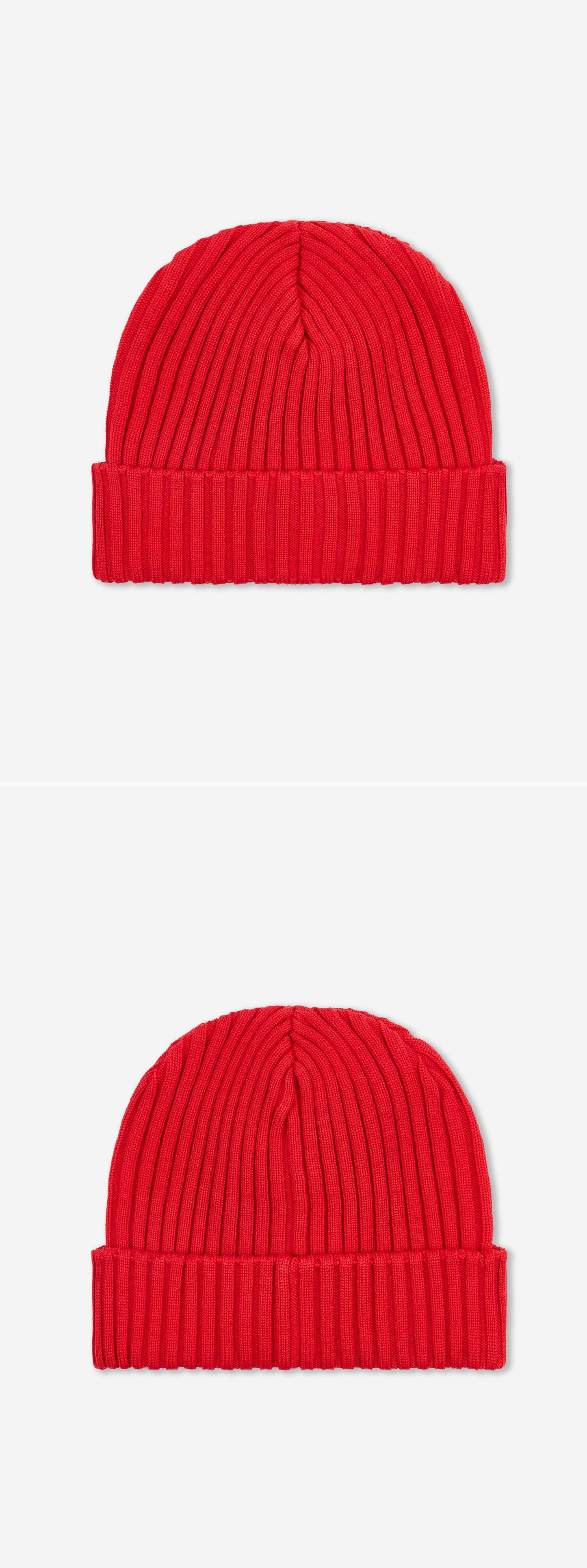 RED_BEANIE - Acc - 2 x Shots - Front + Back