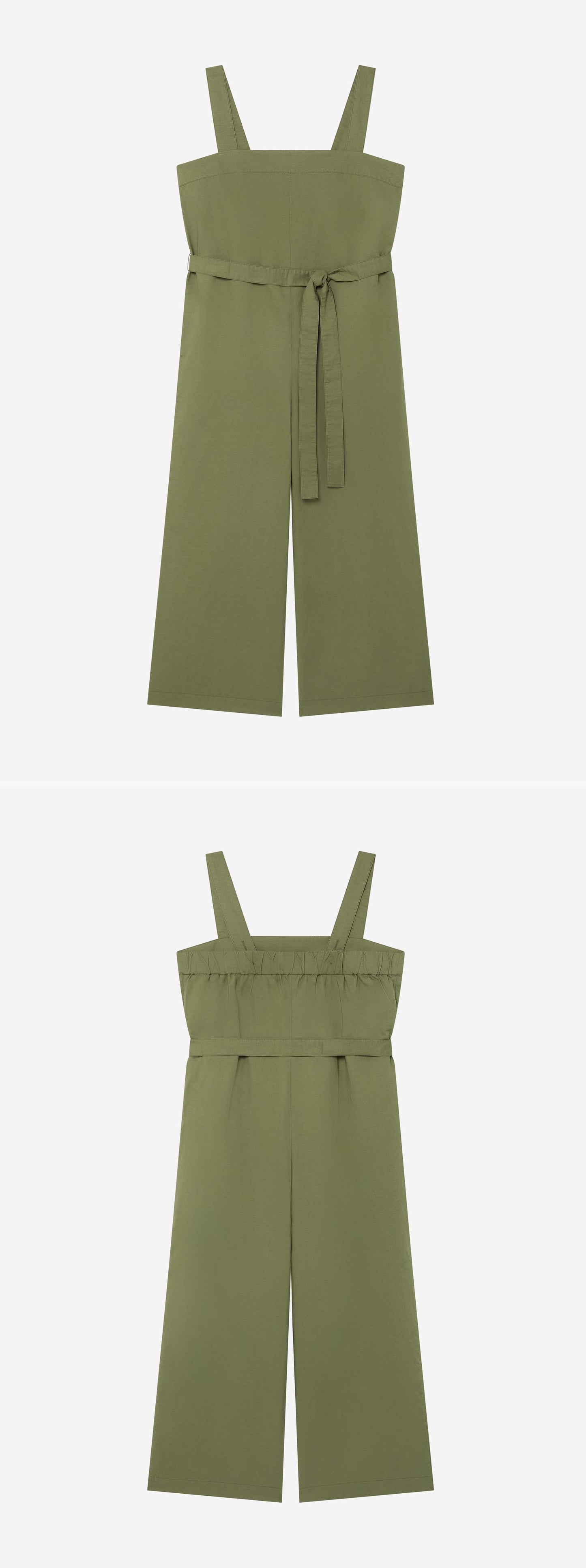 GREEN_JUMPSUIT - Hanging - 2 x Shots - Front + Back