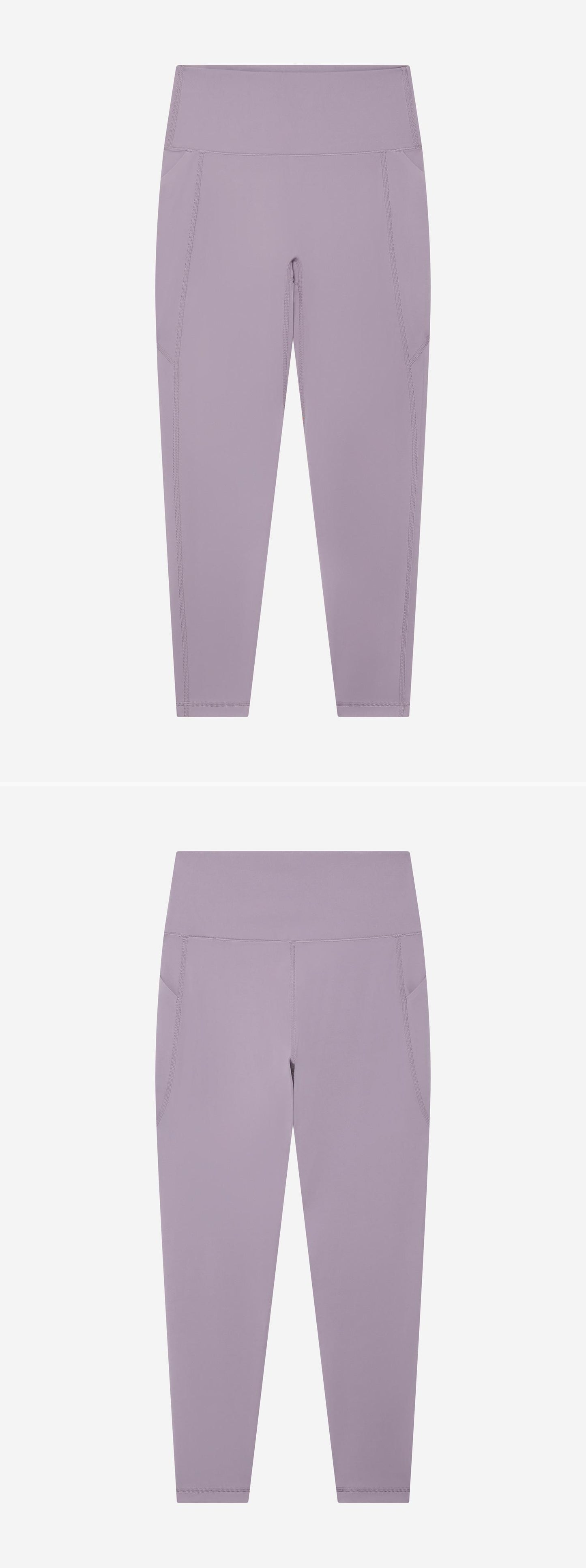 LILAC_LEGGINGS - Hanging - 2 x Shots - Front + Back