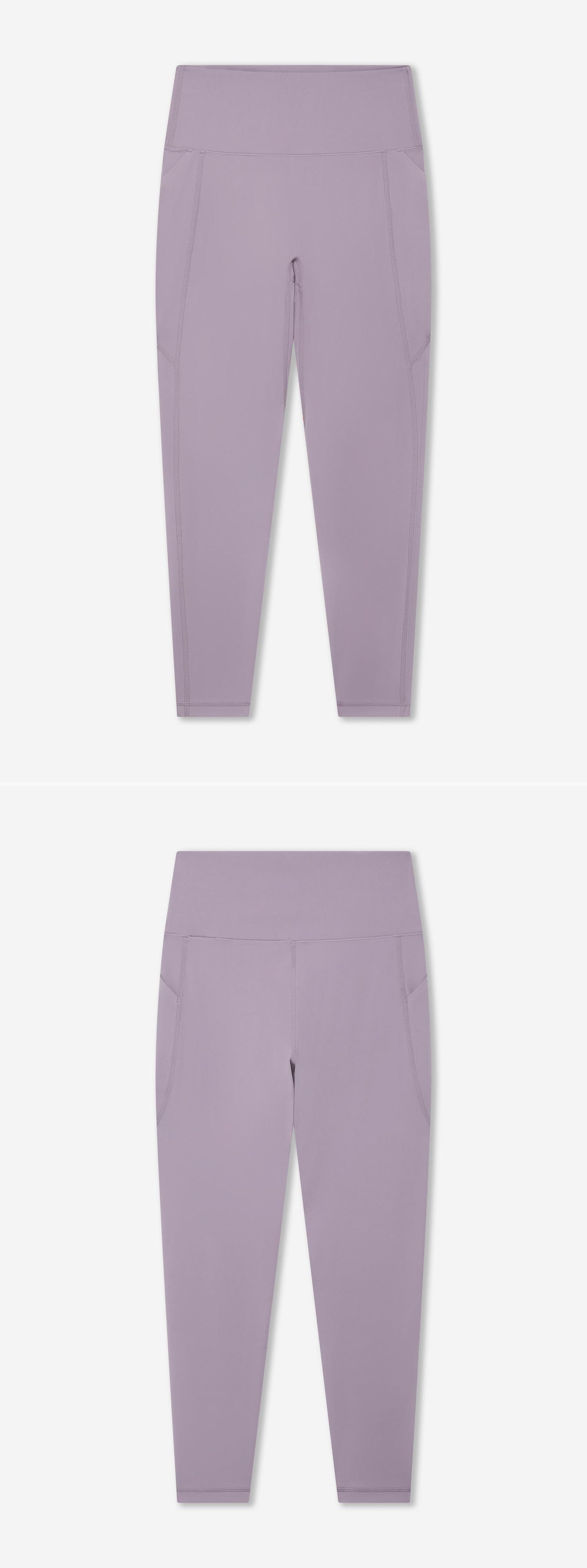 LILAC_LEGGINGS - Hanging - 2 x Shots - Front + Back
