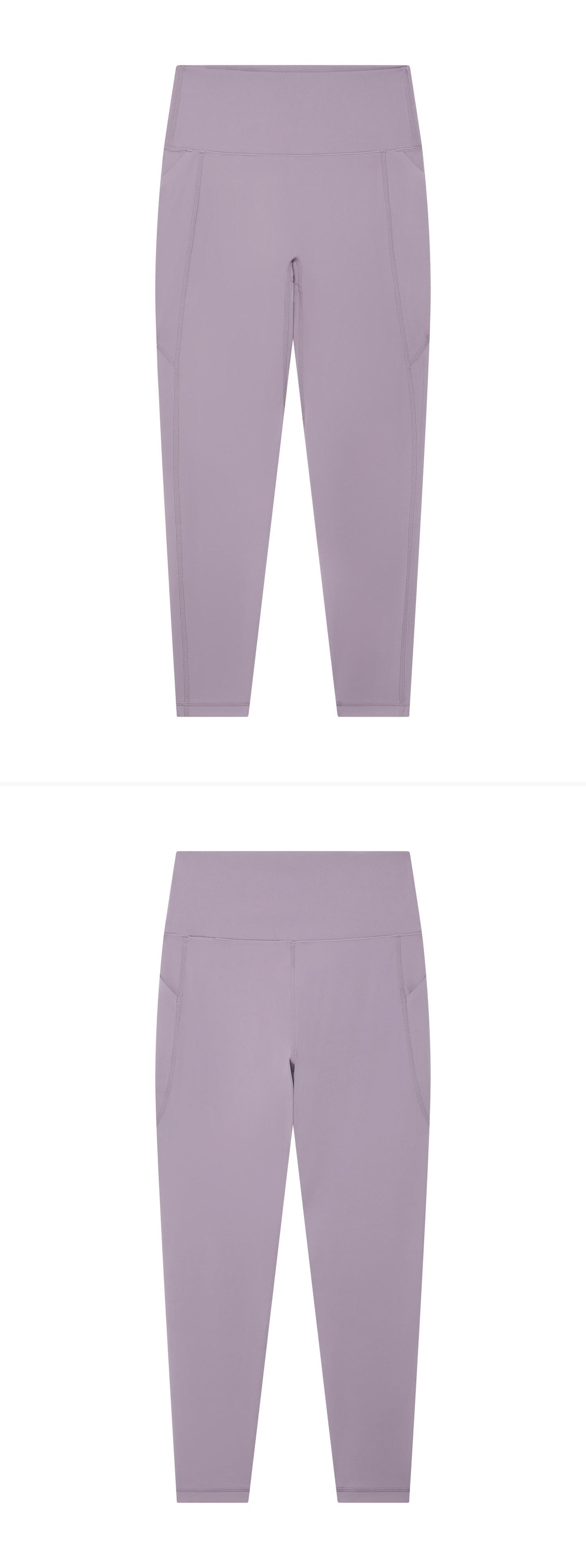 LILAC_LEGGINGS - Hanging - 2 x Shots - Front + Back