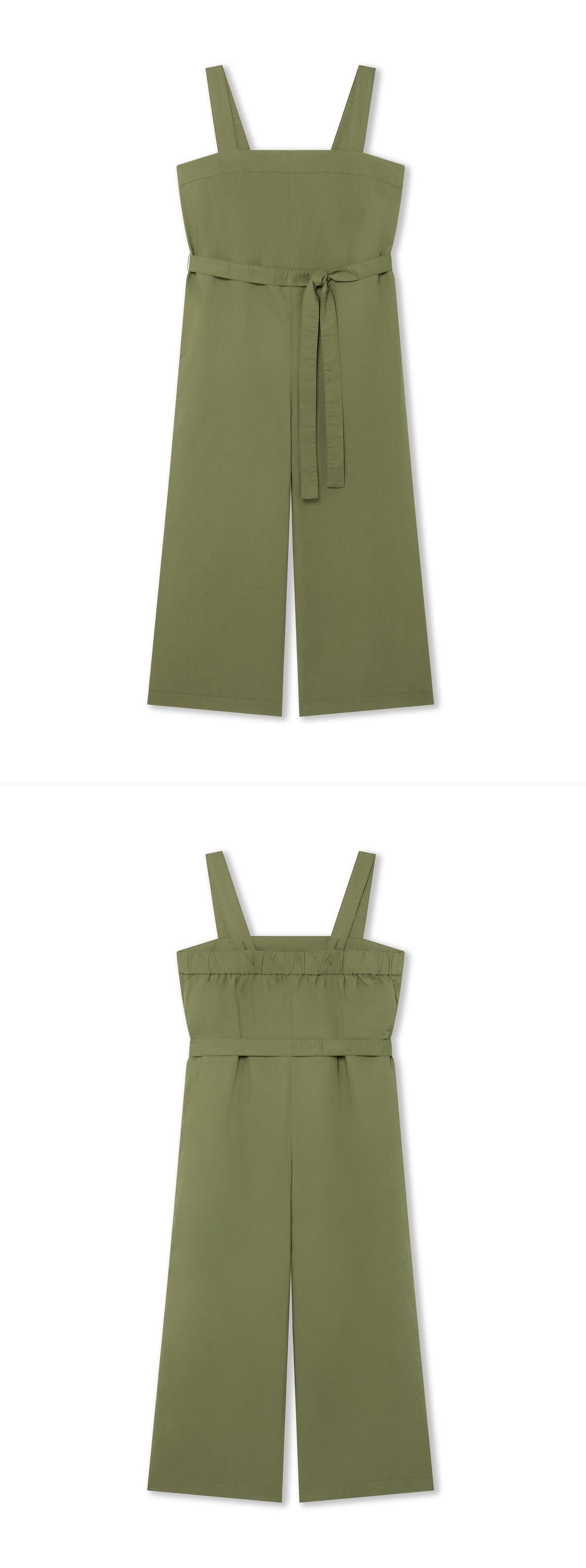 GREEN_JUMPSUIT - Hanging - 2 x Shots - Front + Back