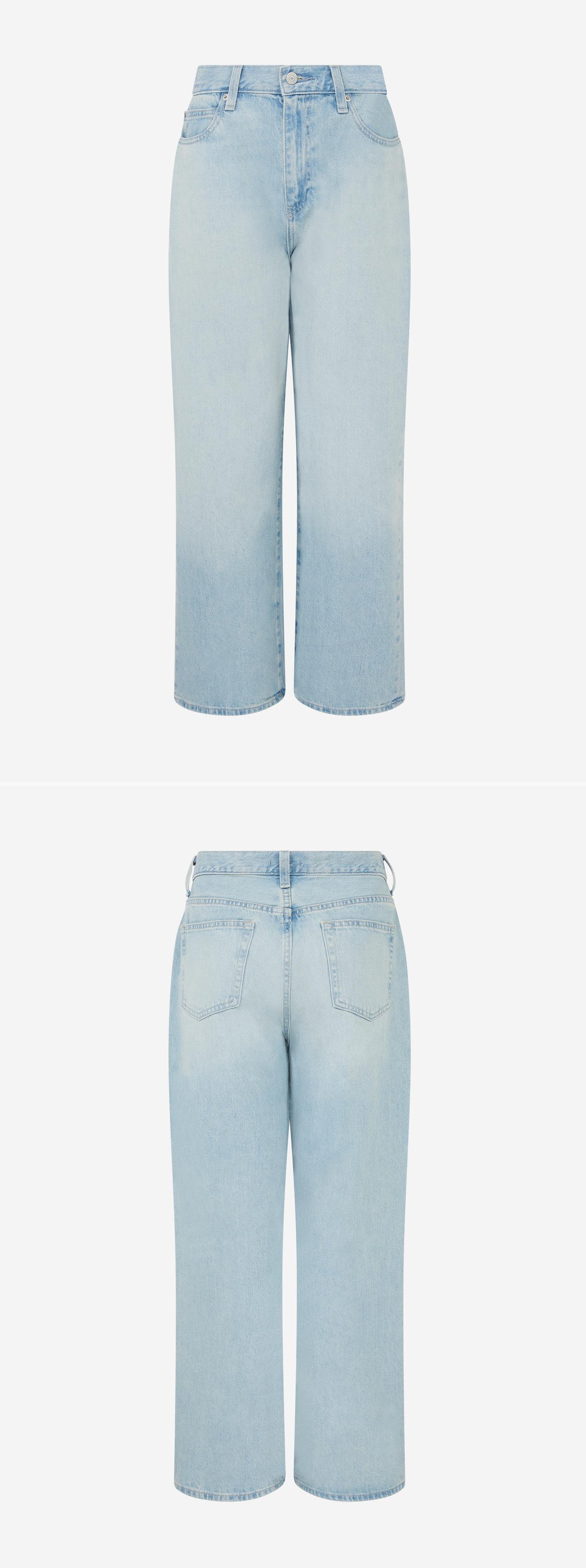 DENIM_JEANS - Mannequin - 2 x Shots - Front + Back