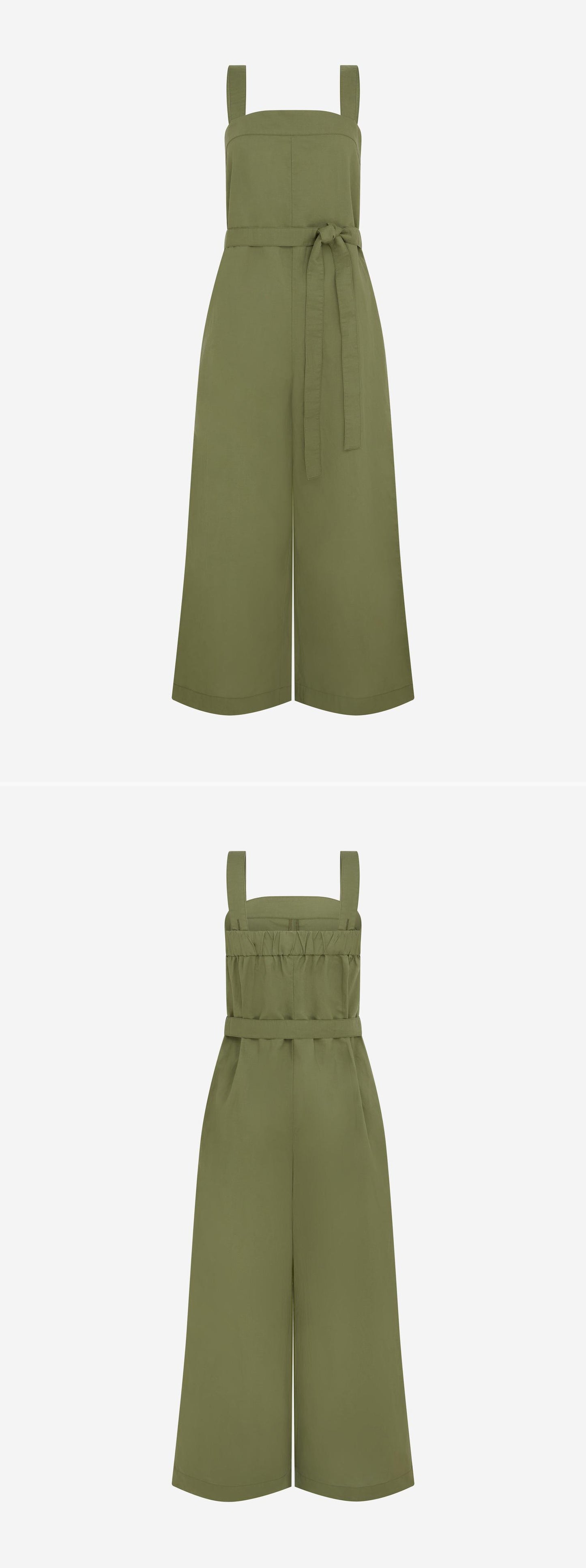 GREEN_JUMPSUIT - Mannequin - 2 x Shots - Front + Back