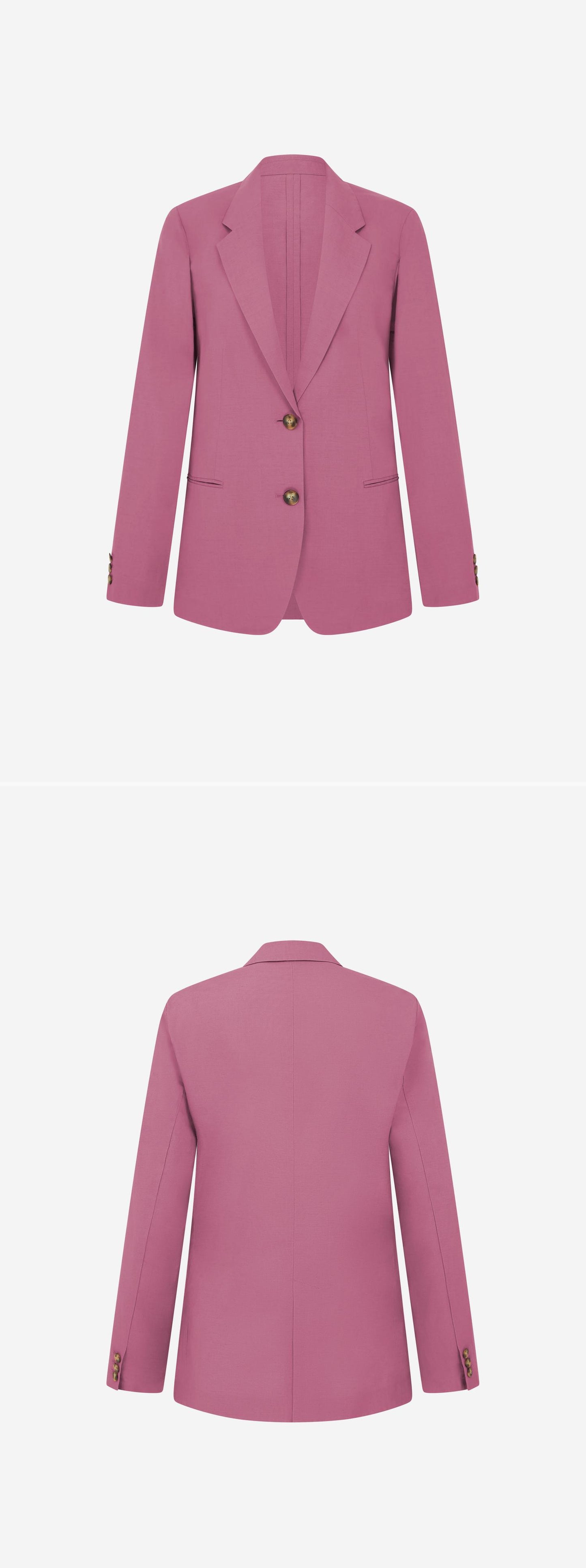 PINK_BLAZER - Mannequin - 2 x Shots - Front + Back