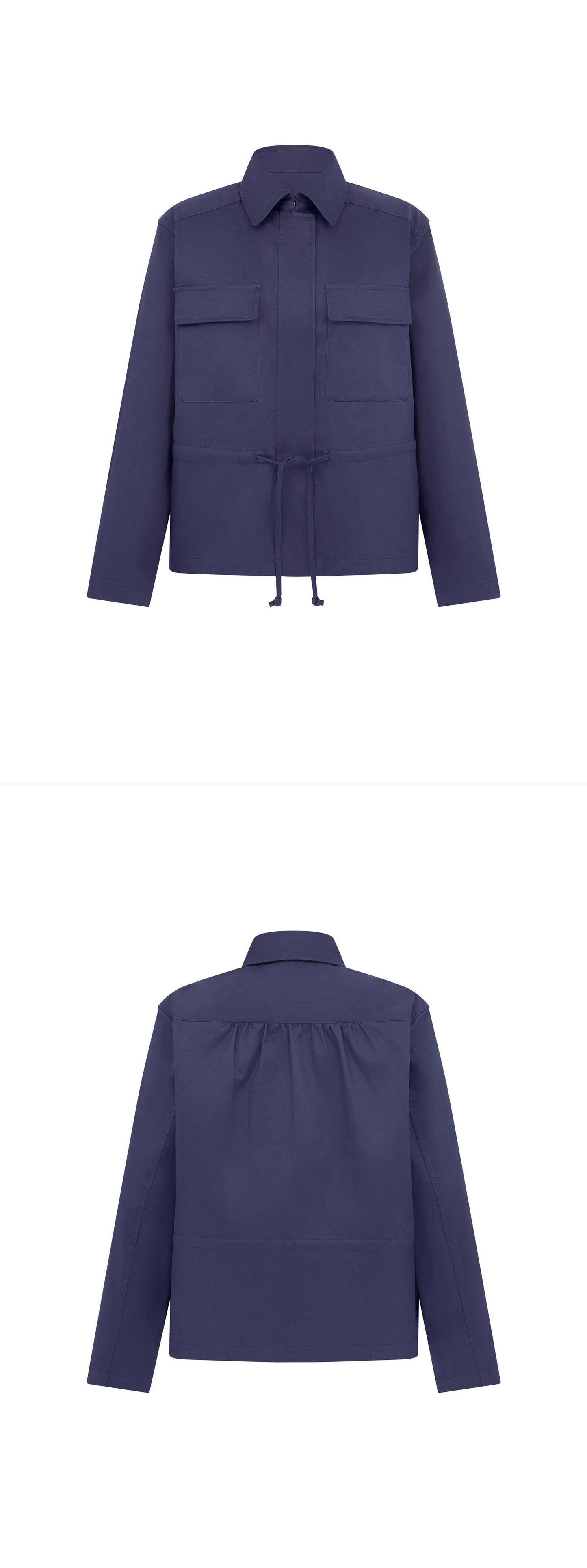 BLUE_JACKET - Mannequin - 2 x Shots - Front + Back