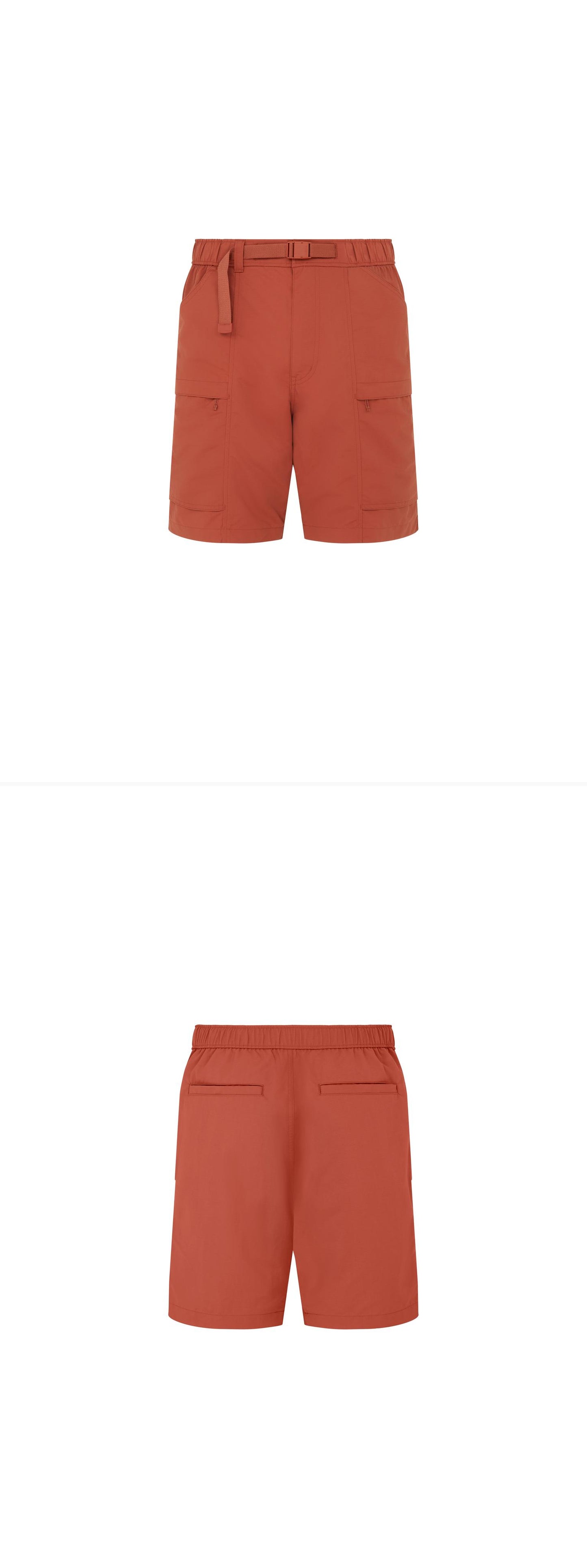 ORANGE_SHORT - Mannequin - 2 x Shots - Front + Back