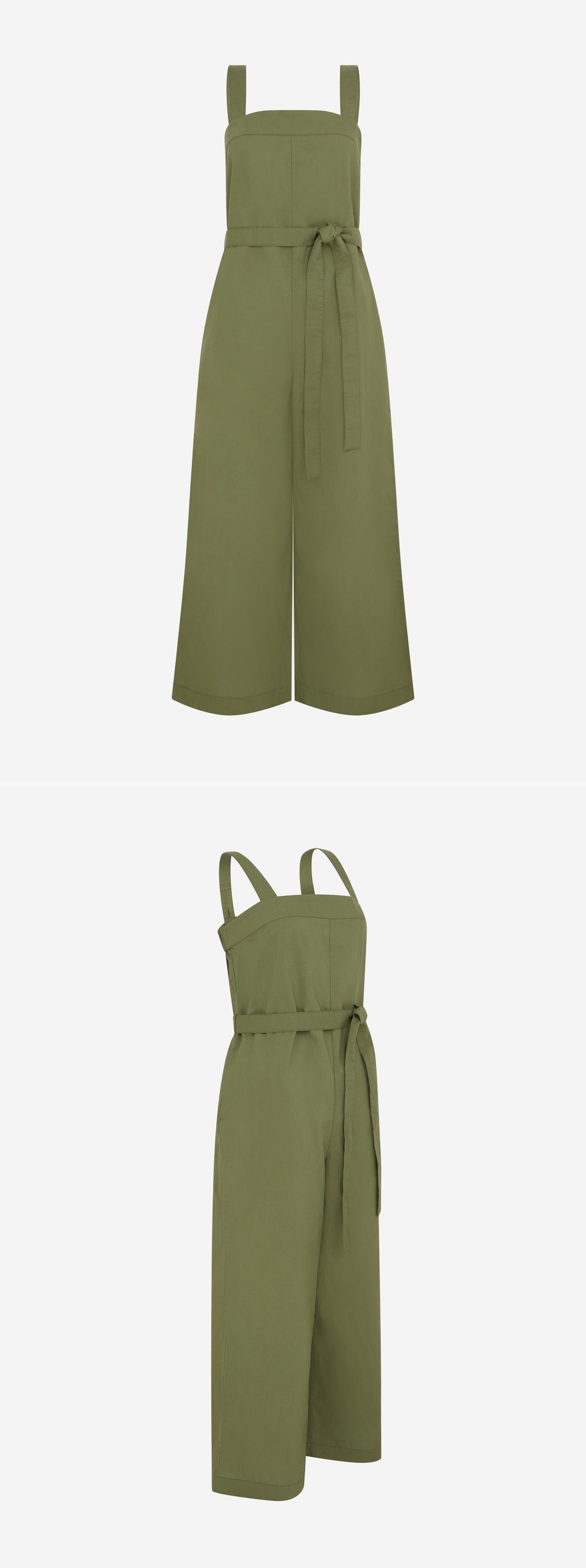 GREEN_JUMPSUIT - Mannequin - 2 x Shots - Front + Angle
