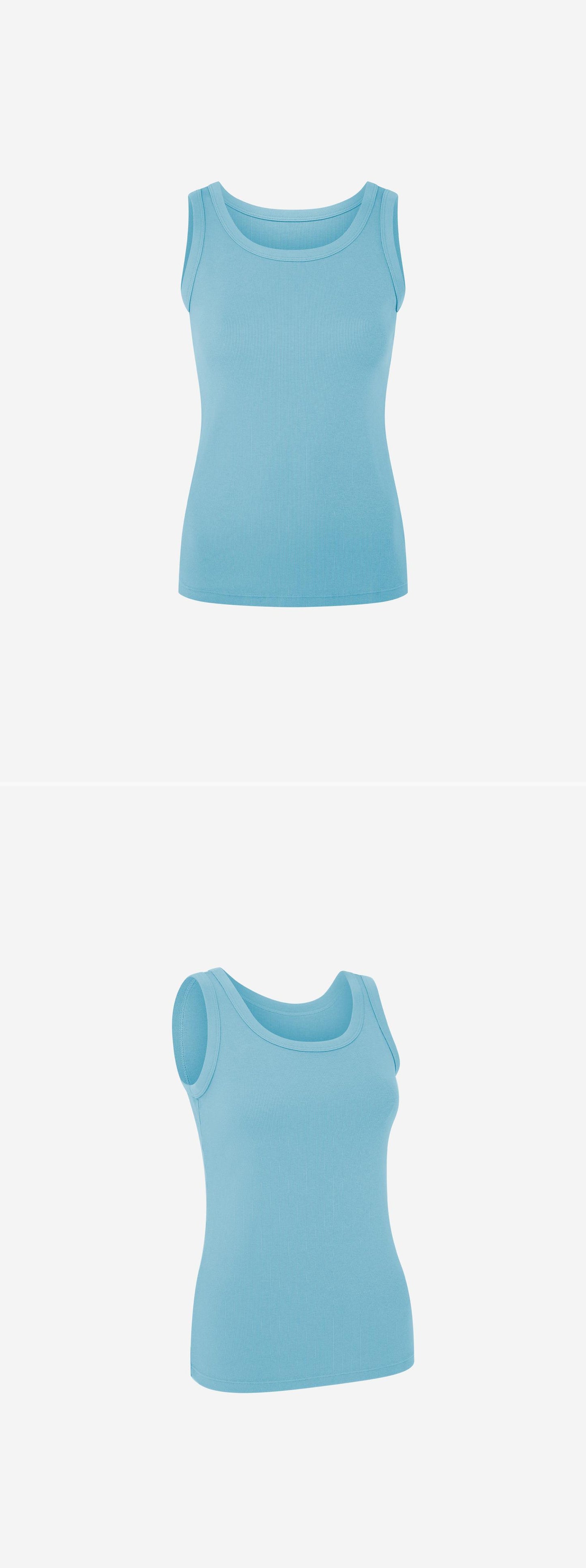 TURQUOISE_VEST - Mannequin - 2 x Shots - Front + Angle