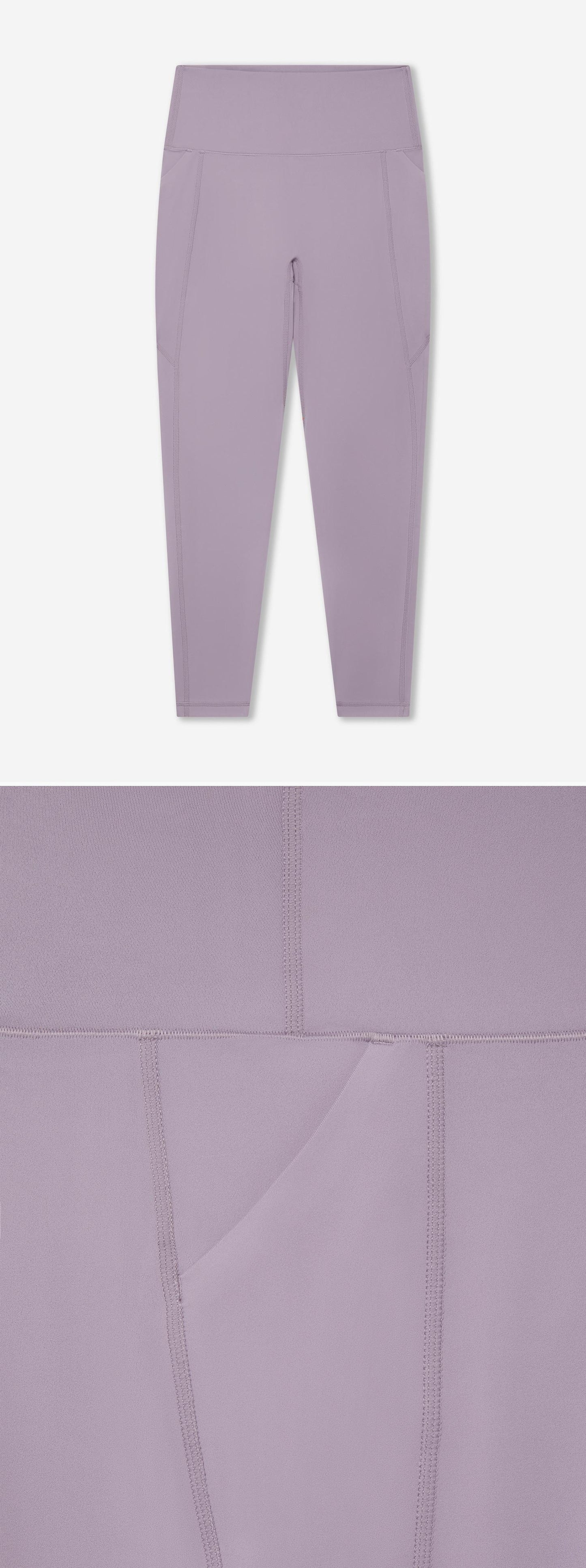 LILAC_LEGGINGS - Hanging - 2 x Shots - Front + Detail B