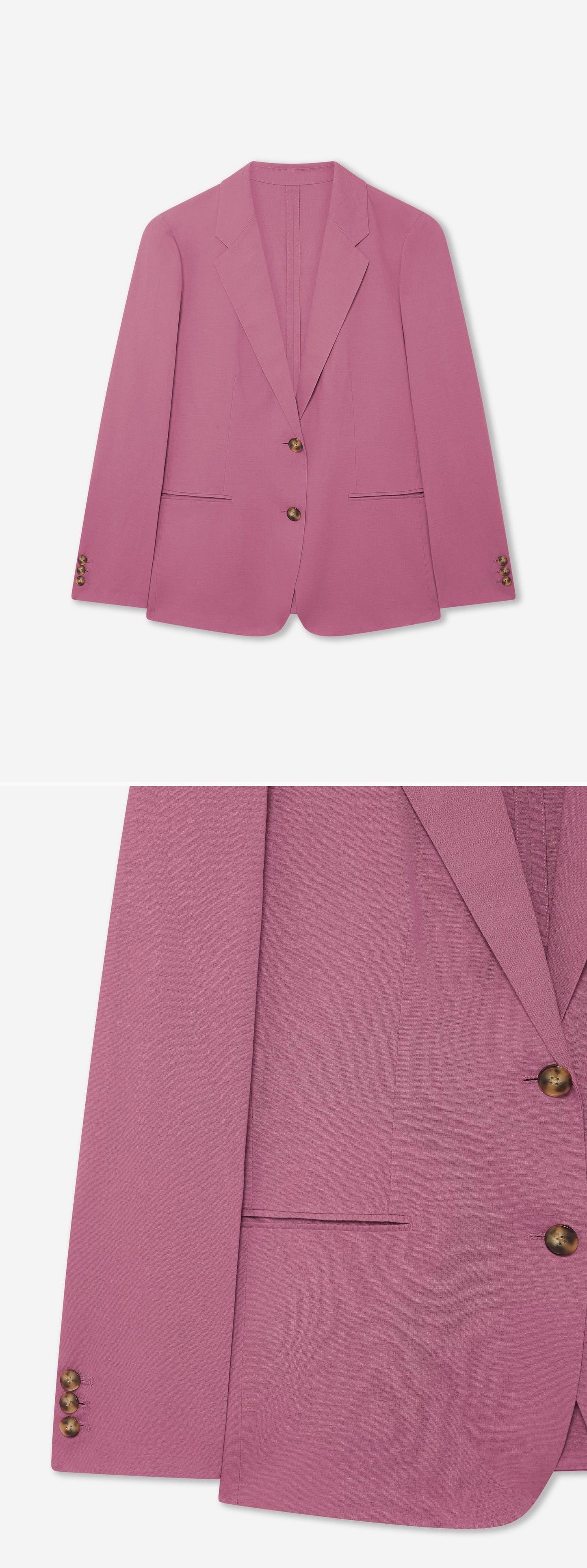PINK_BLAZER - Hanging - 2 x Shots - Front + Detail B