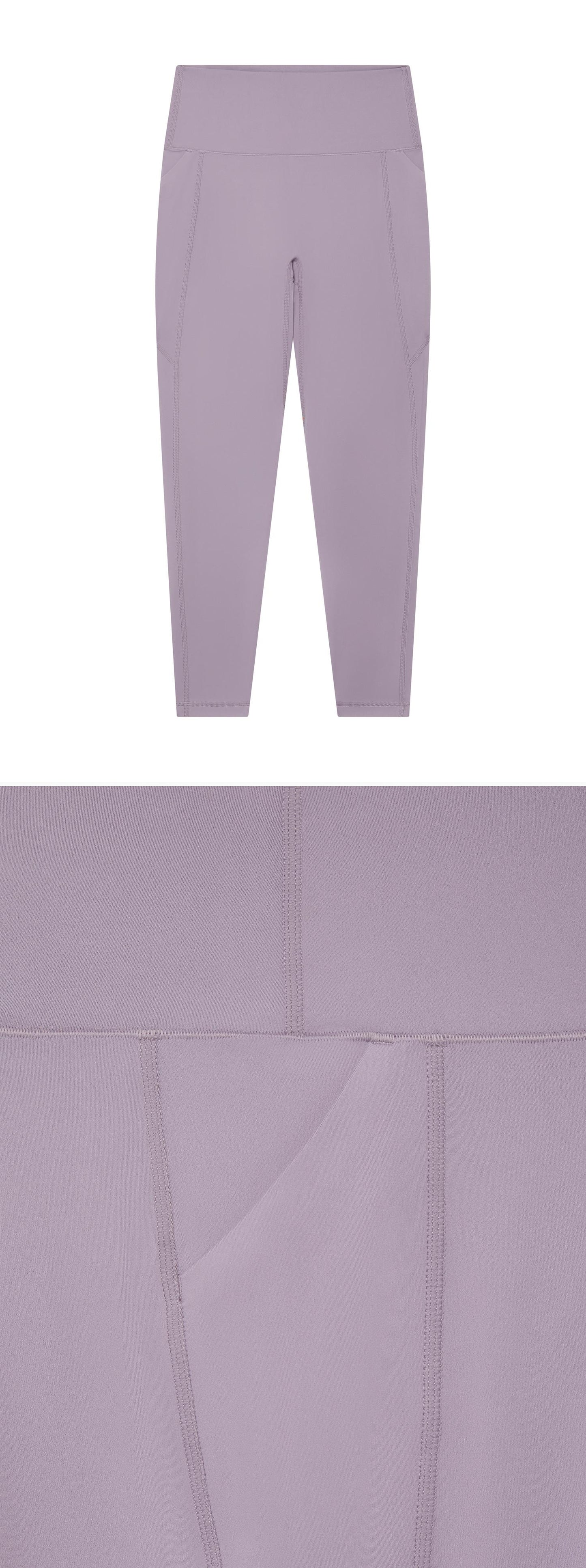 LILAC_LEGGINGS - Hanging - 2 x Shots - Front + Detail B