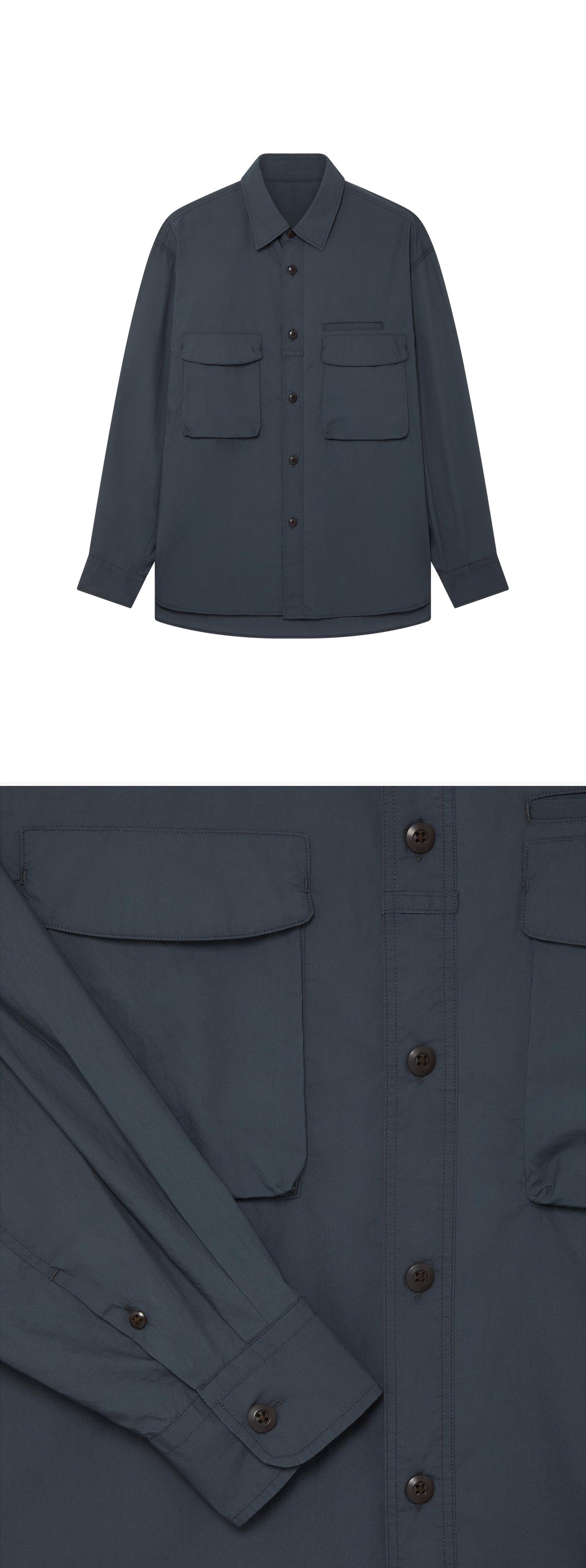 POCKET_SHIRT - Hanging - 2 x Shots - Front + Detail B
