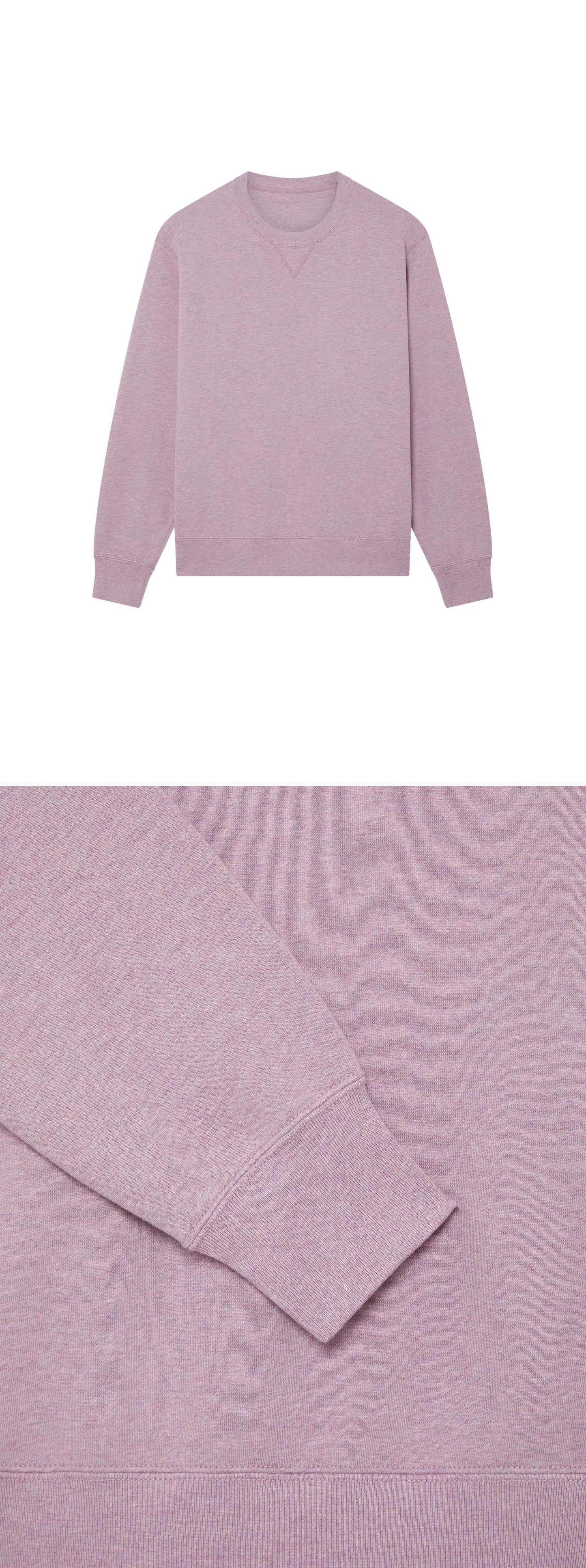 PURPLE_SWEATSHIRT - Hanging - 2 x Shots - Front + Detail B