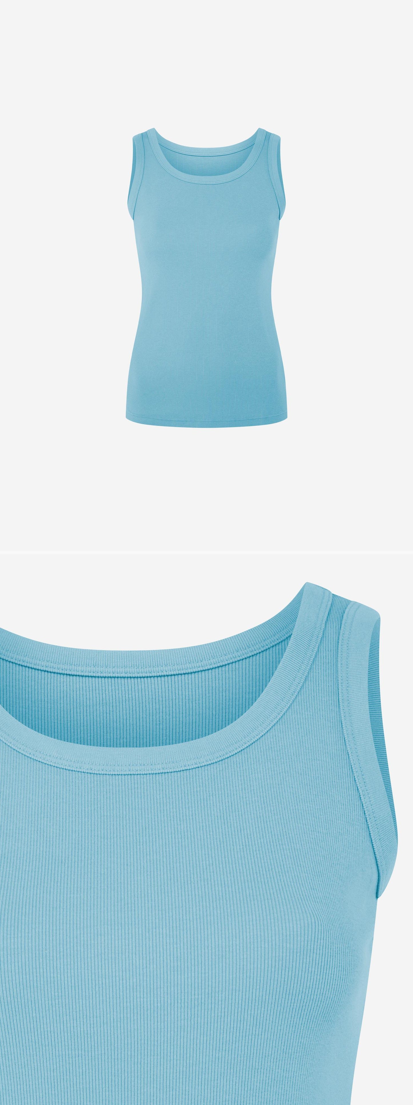 TURQUOISE_VEST - Mannequin - 2 x Shots - Front + Detail A