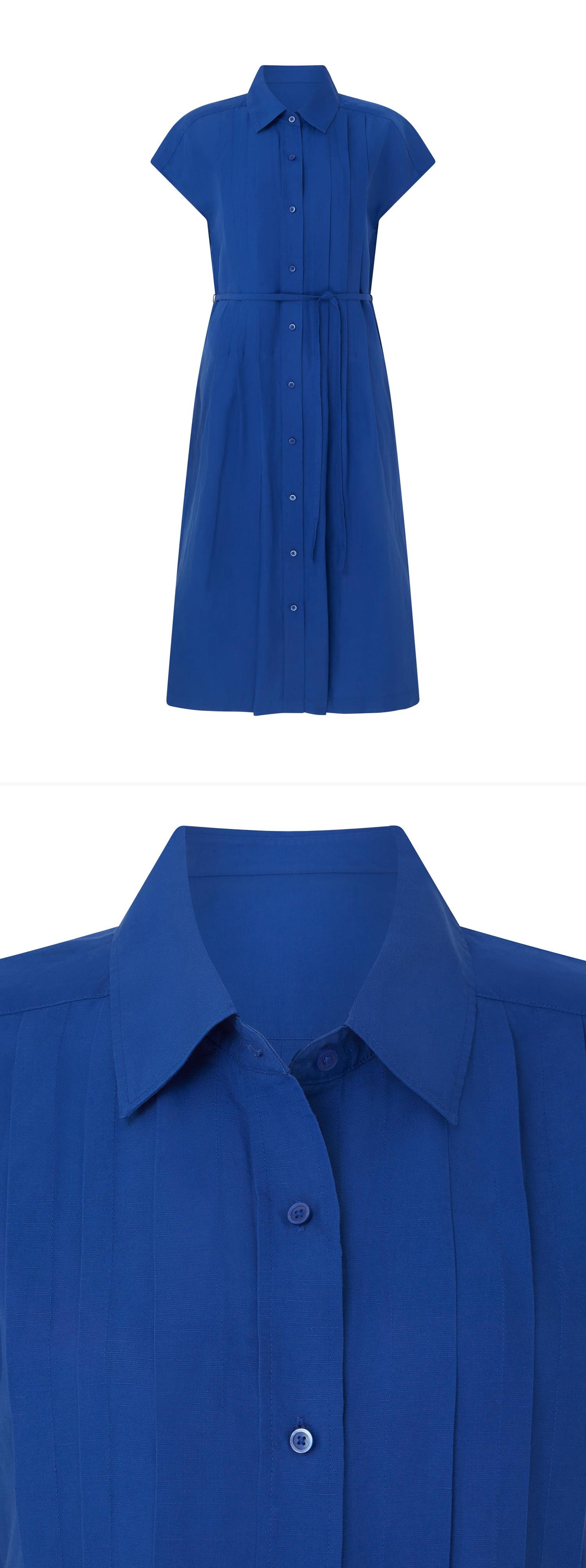 BLUE_DRESS - Mannequin - 2 x Shots - Front + Detail A