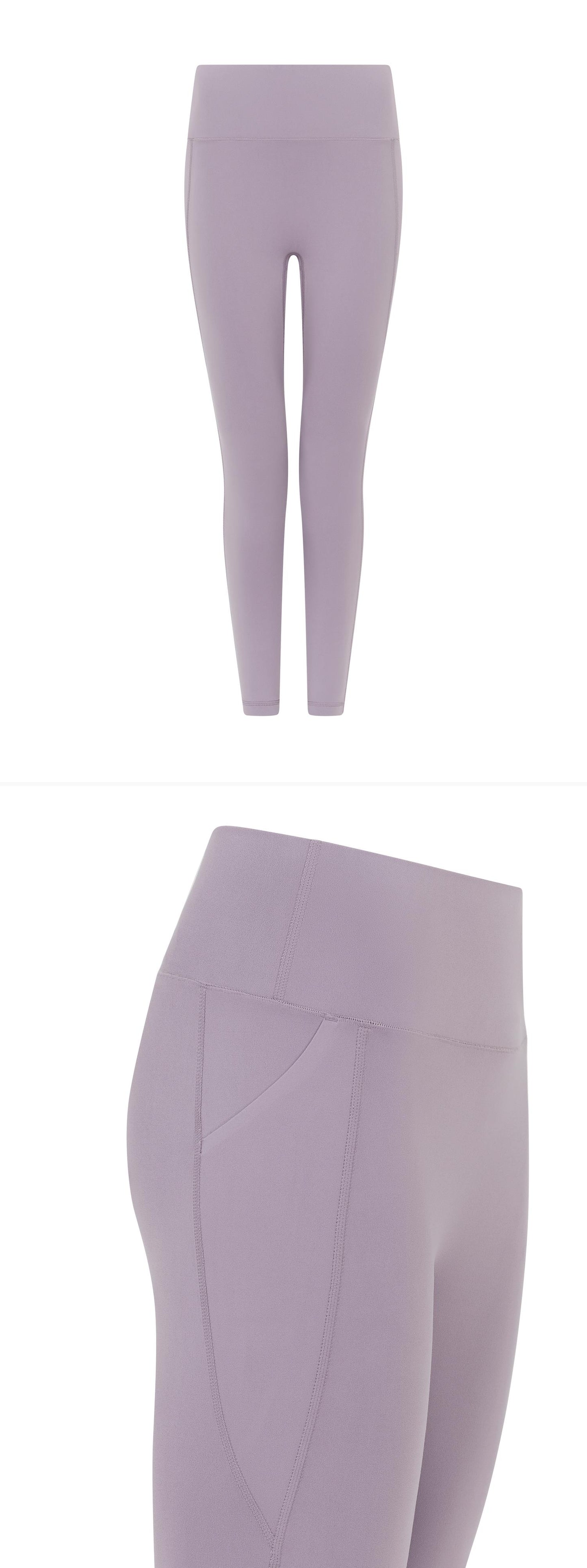 LILAC_LEGGINGS - Mannequin - 2 x Shots - Front + Detail A