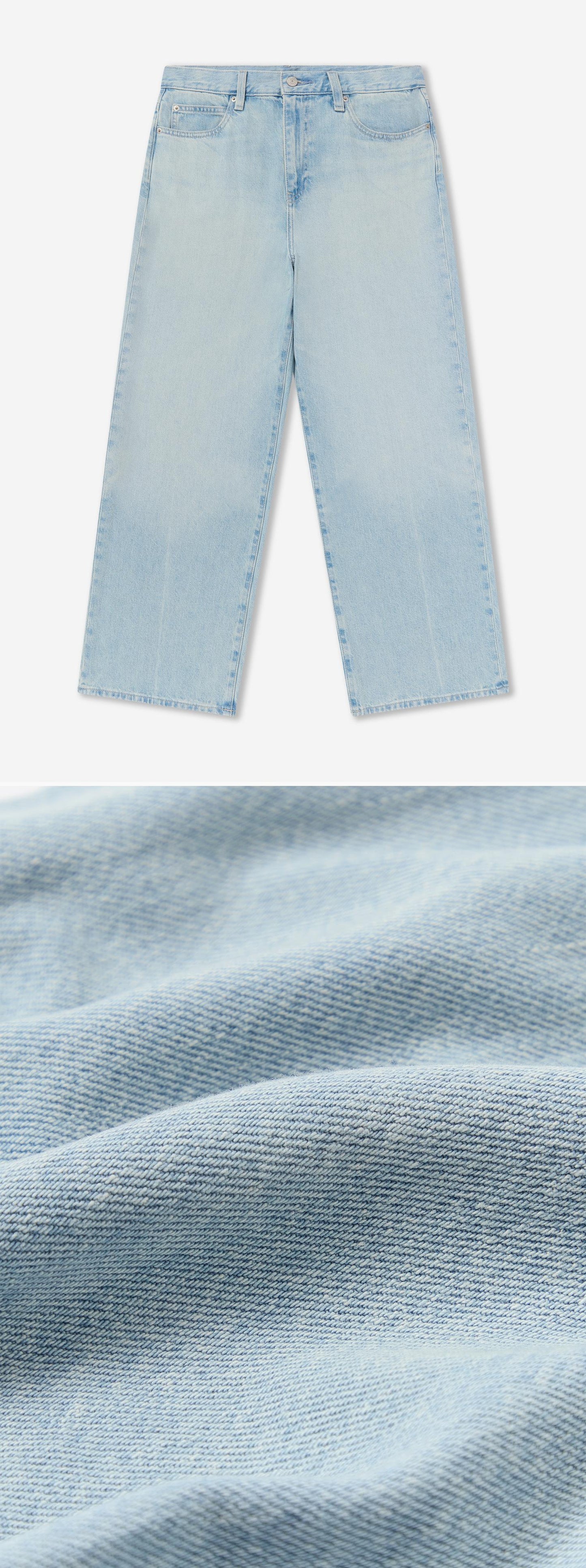 DENIM_JEANS - Flat Lay - 2 x Shots - Front + Detail C