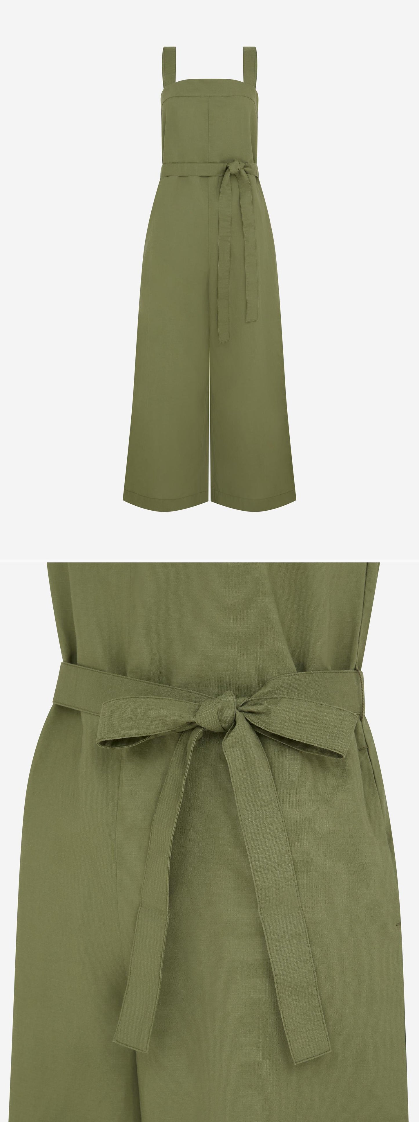 GREEN_JUMPSUIT - Mannequin - 2 x Shots - Front + Detail B