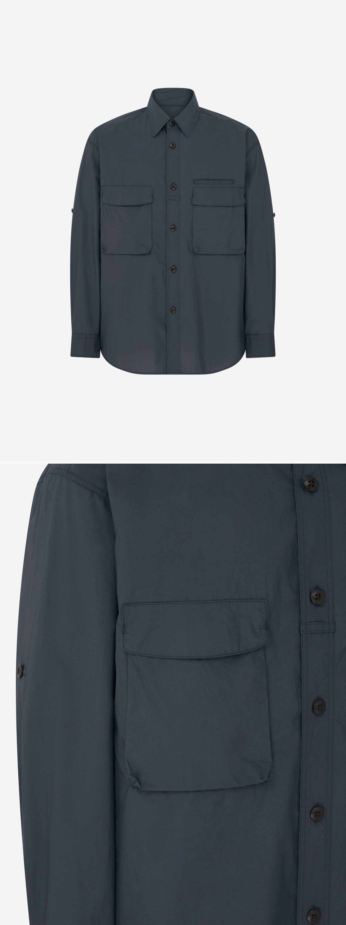 POCKET_SHIRT - Mannequin - 2 x Shots - Front + Detail B