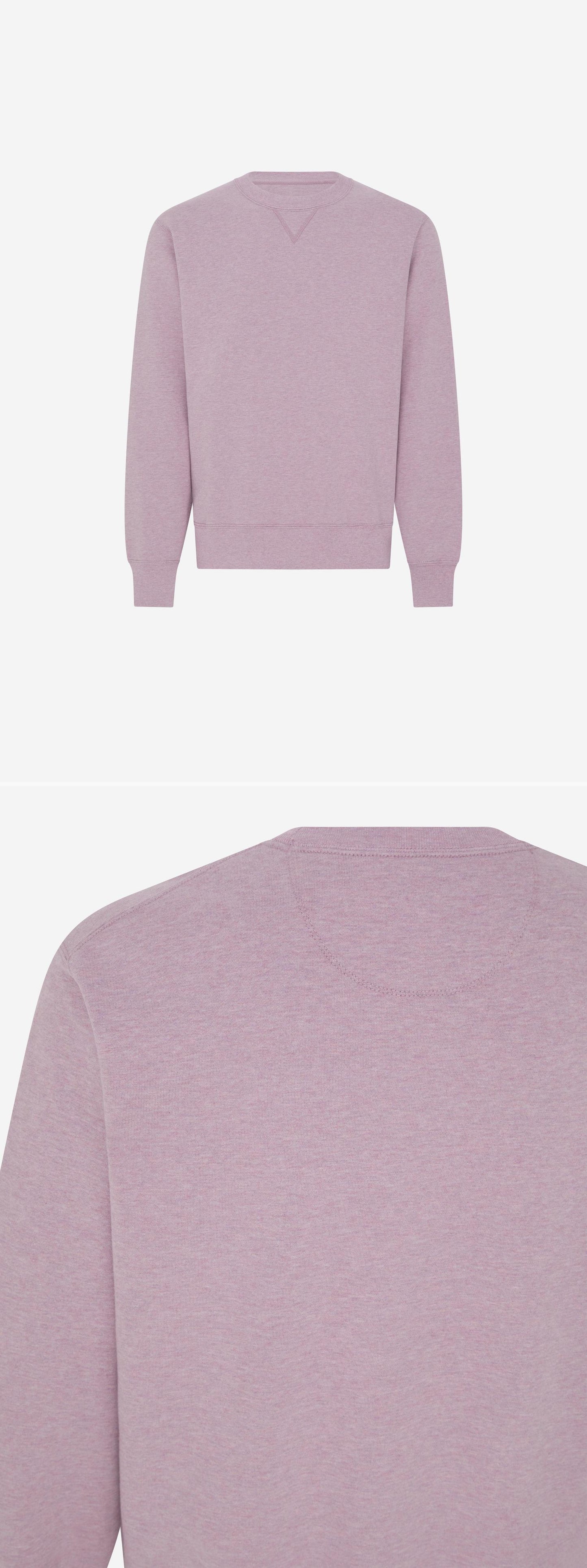 PURPLE_SWEATSHIRT - Mannequin - 2 x Shots - Front + Detail B