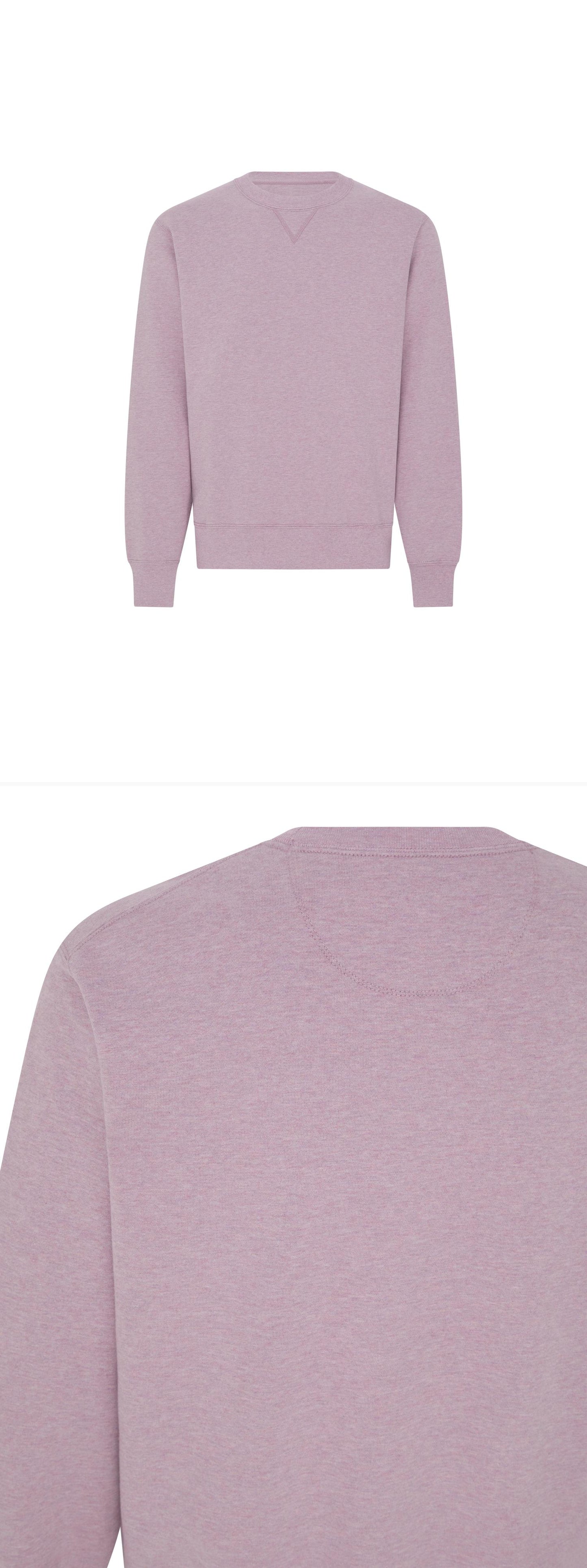 PURPLE_SWEATSHIRT - Mannequin - 2 x Shots - Front + Detail B