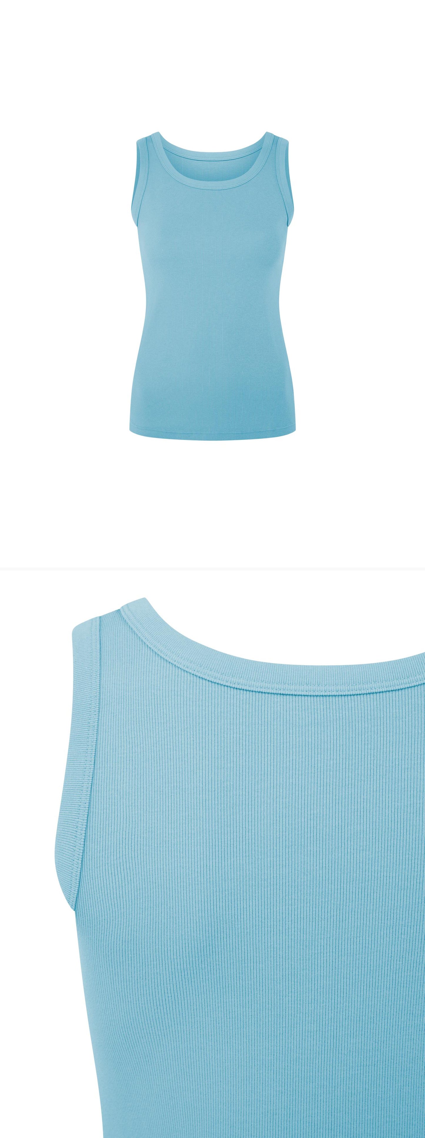 TURQUOISE_VEST - Mannequin - 2 x Shots - Front + Detail B