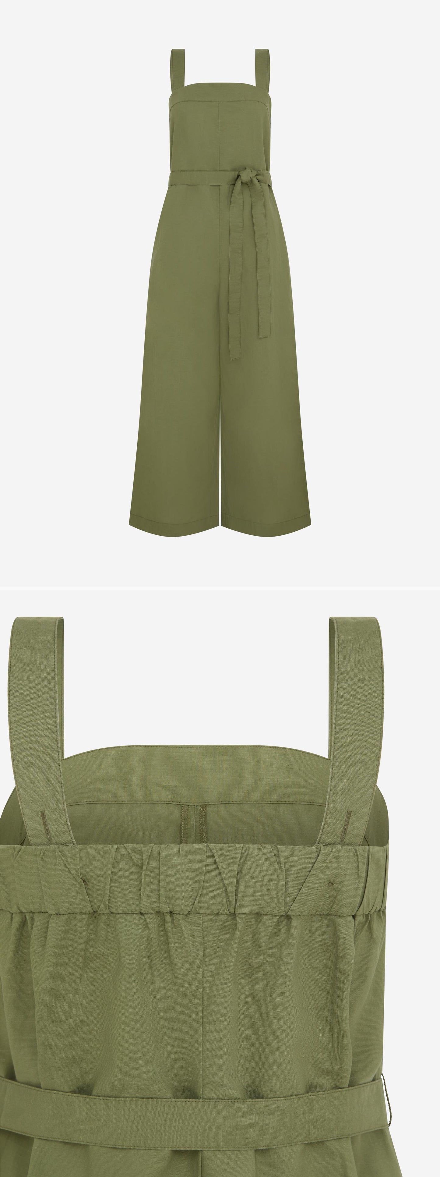 GREEN_JUMPSUIT - Mannequin - 2 x Shots - Front + Detail C