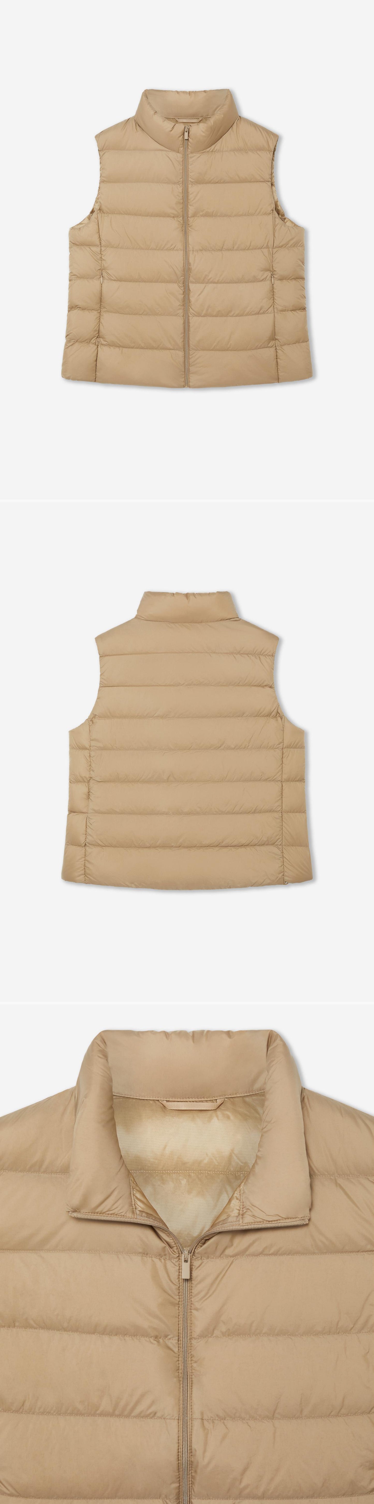 BEIGE_GILLET - Hanging - 3 x Shots - Front + Back + Detail A