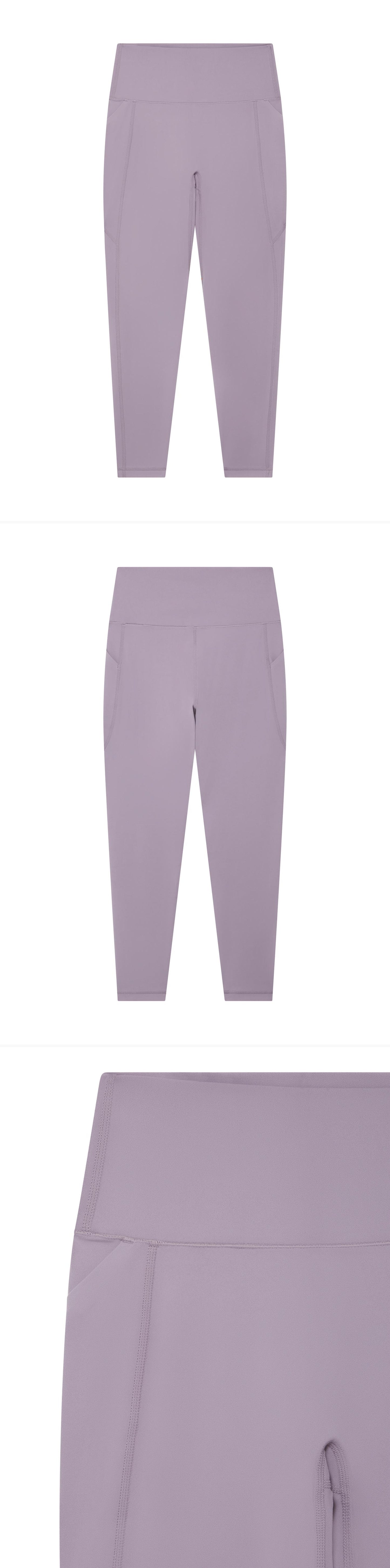 LILAC_LEGGINGS - Hanging - 3 x Shots - Front + Back + Detail A
