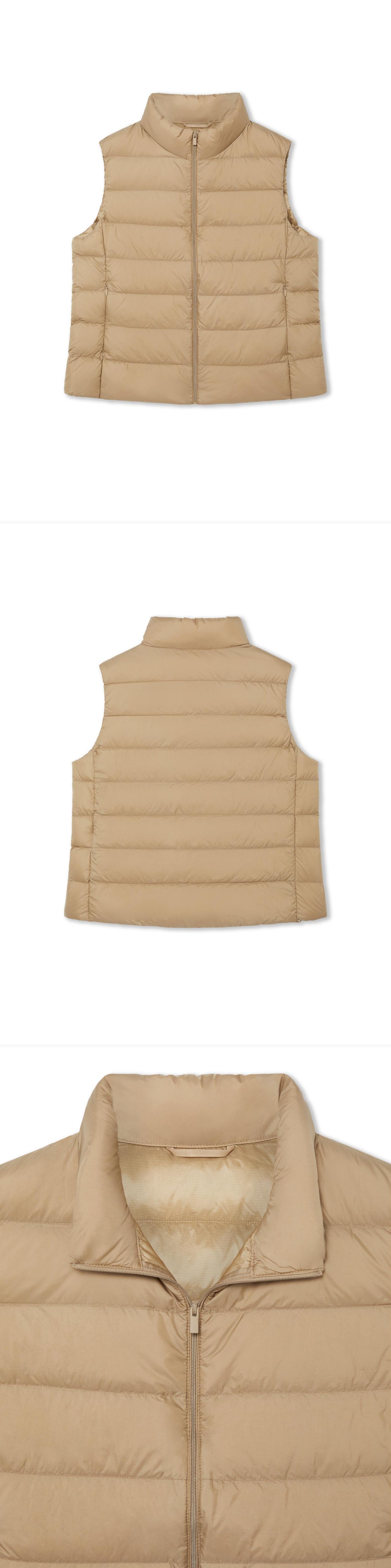 BEIGE_GILLET - Hanging - 3 x Shots - Front + Back + Detail A