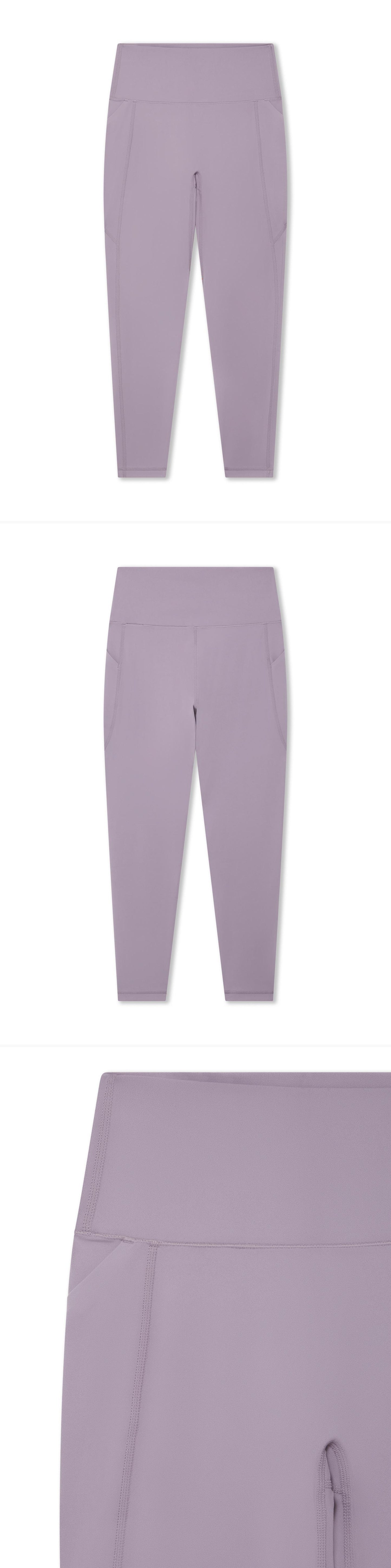LILAC_LEGGINGS - Hanging - 3 x Shots - Front + Back + Detail A
