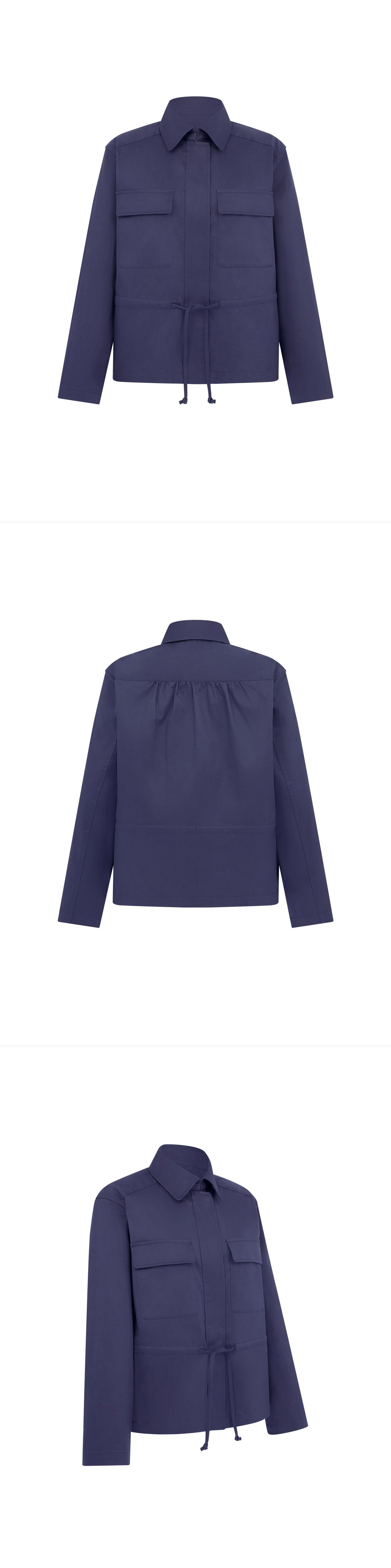 BLUE_JACKET - Mannequin - 3 x Shots - Front + Back + Angle