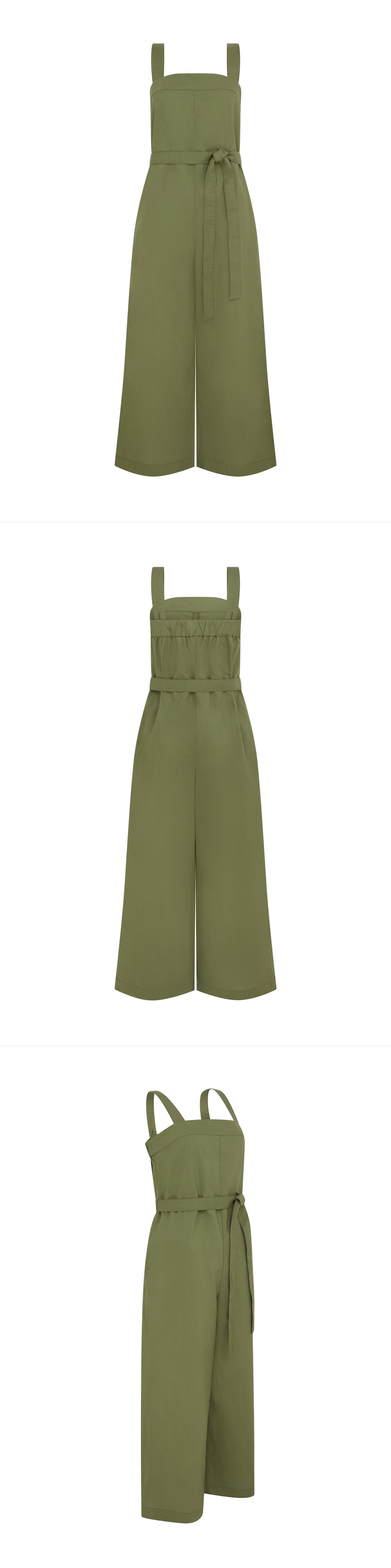 GREEN_JUMPSUIT - Mannequin - 3 x Shots - Front + Back + Angle