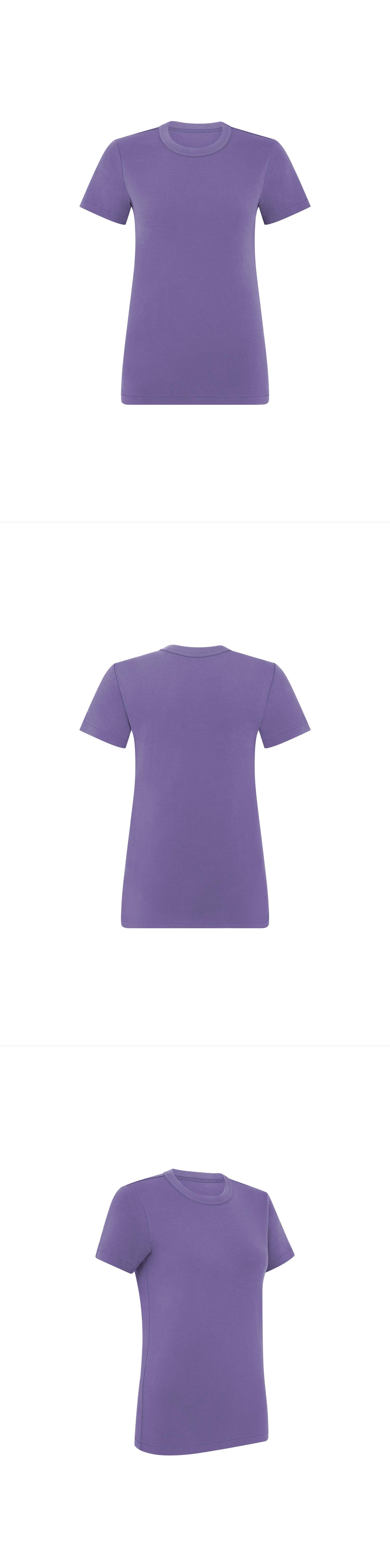 PURPLE_TSHIRT - Mannequin - 3 x Shots - Front + Back + Angle