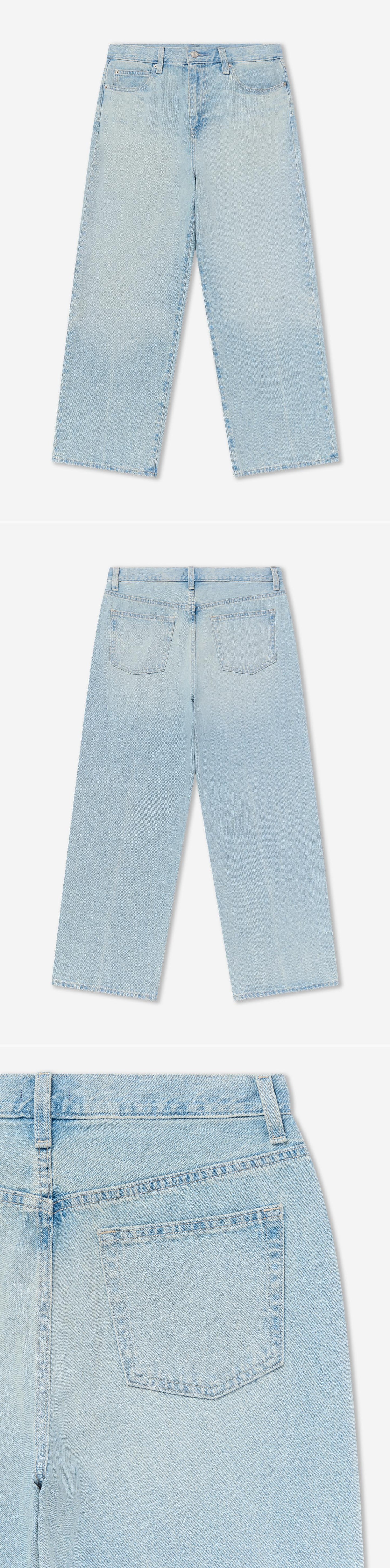 DENIM_JEANS - Flat Lay - 3 x Shots - Front + Back + Detail B