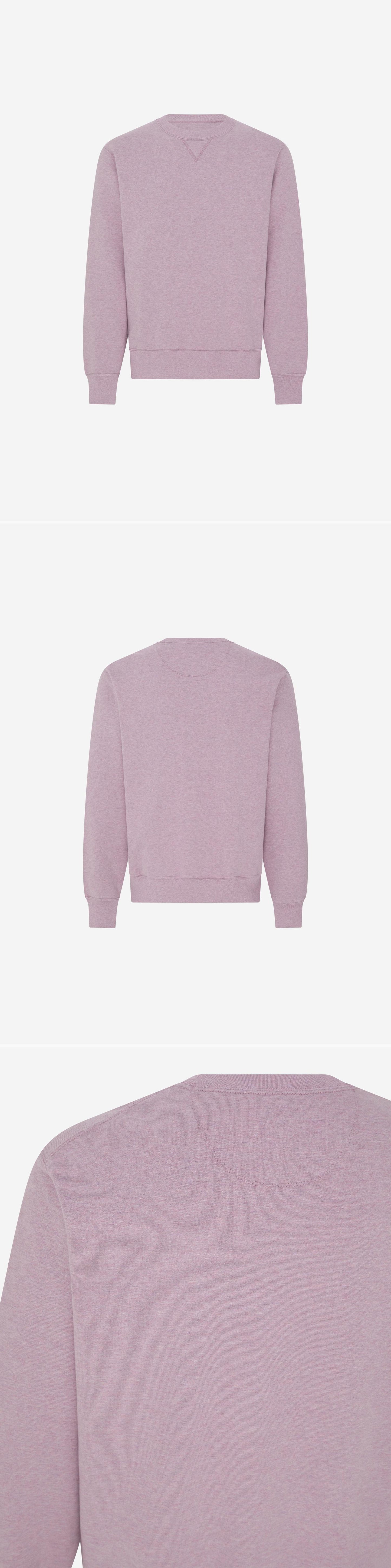 PURPLE_SWEATSHIRT - Mannequin - 3 x Shots - Front + Back + Detail B