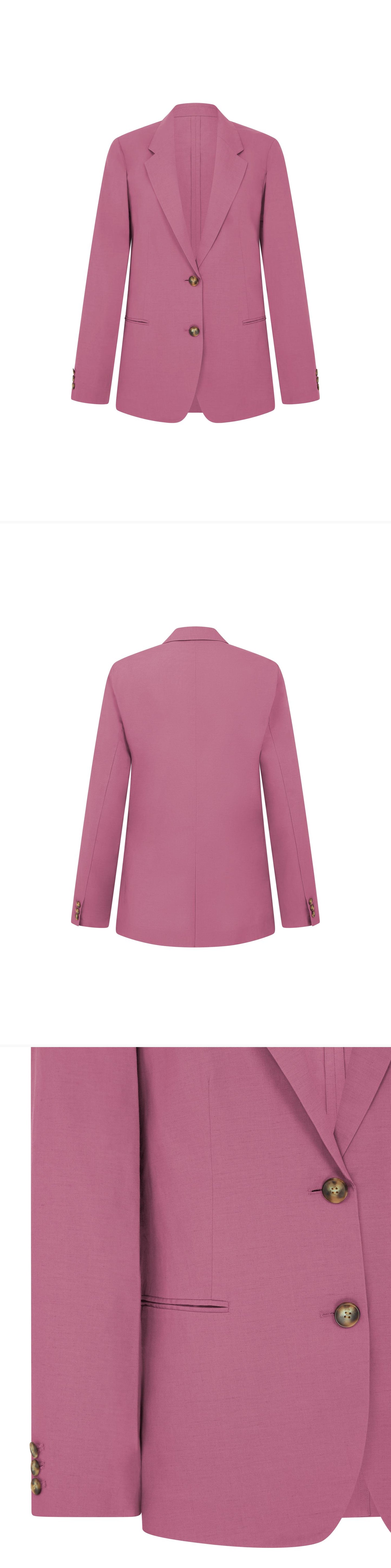 PINK_BLAZER - Mannequin - 3 x Shots - Front + Back + Detail B