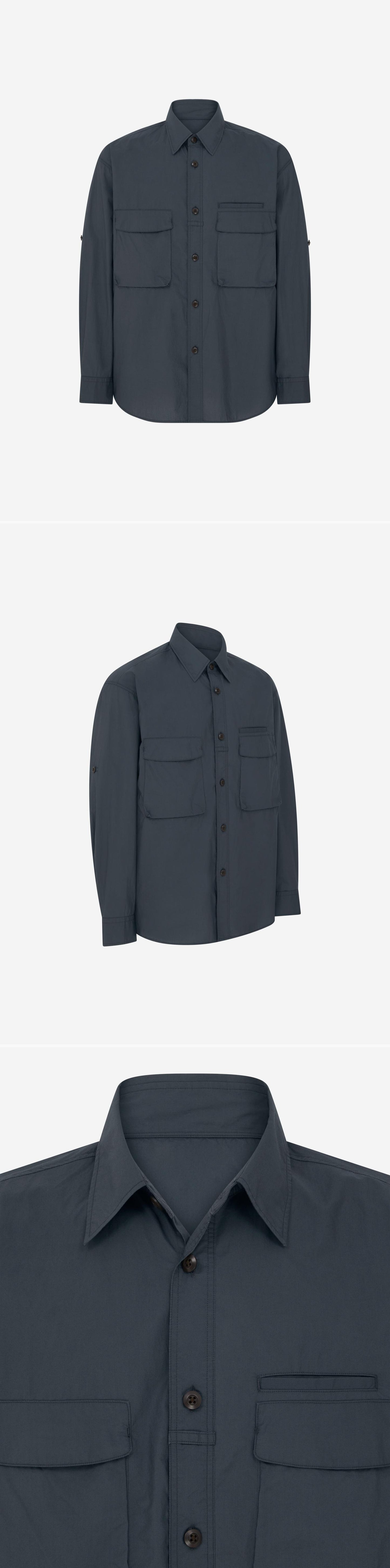 POCKET_SHIRT - Mannequin - 3 x Shots - Front + Angle + Detail A