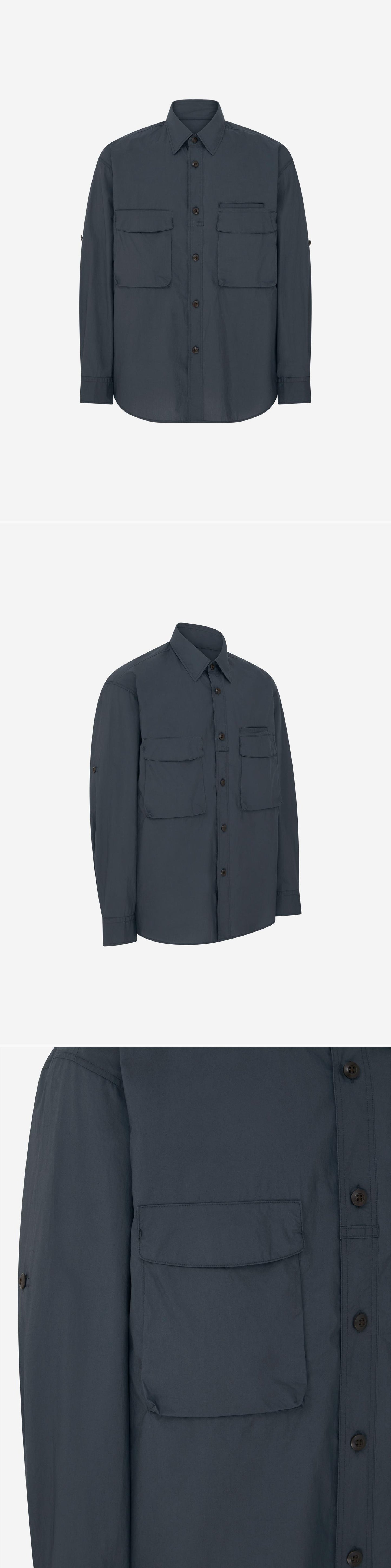 POCKET_SHIRT - Mannequin - 3 x Shots - Front + Angle + Detail B