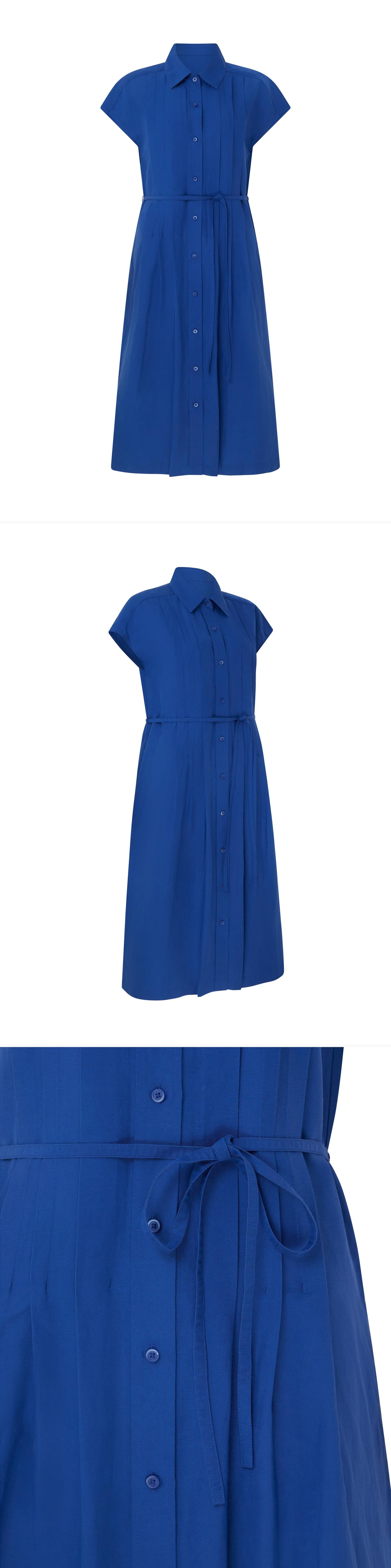 BLUE_DRESS - Mannequin - 3 x Shots - Front + Angle + Detail B