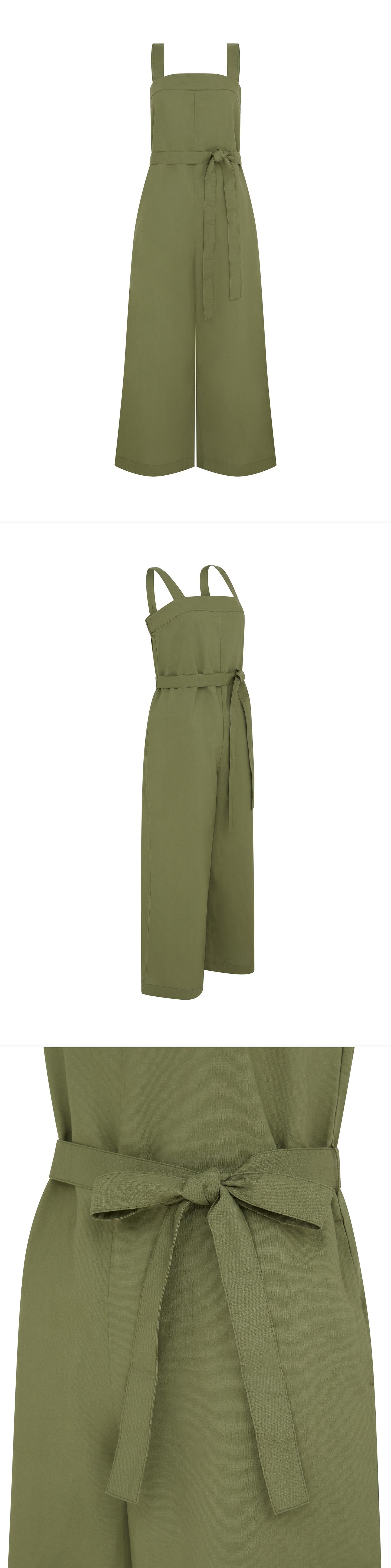 GREEN_JUMPSUIT - Mannequin - 3 x Shots - Front + Angle + Detail B