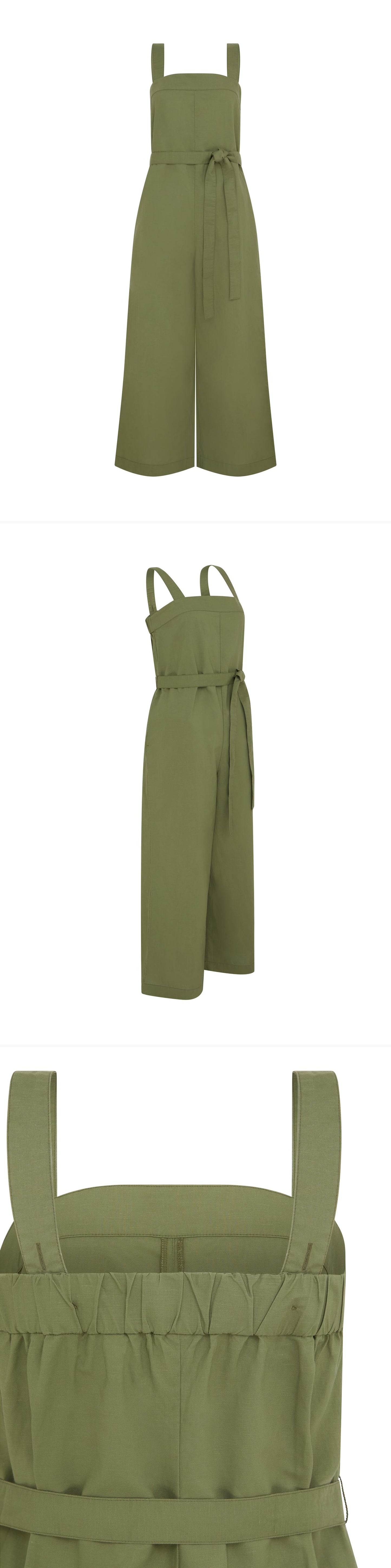 GREEN_JUMPSUIT - Mannequin - 3 x Shots - Front + Angle + Detail C