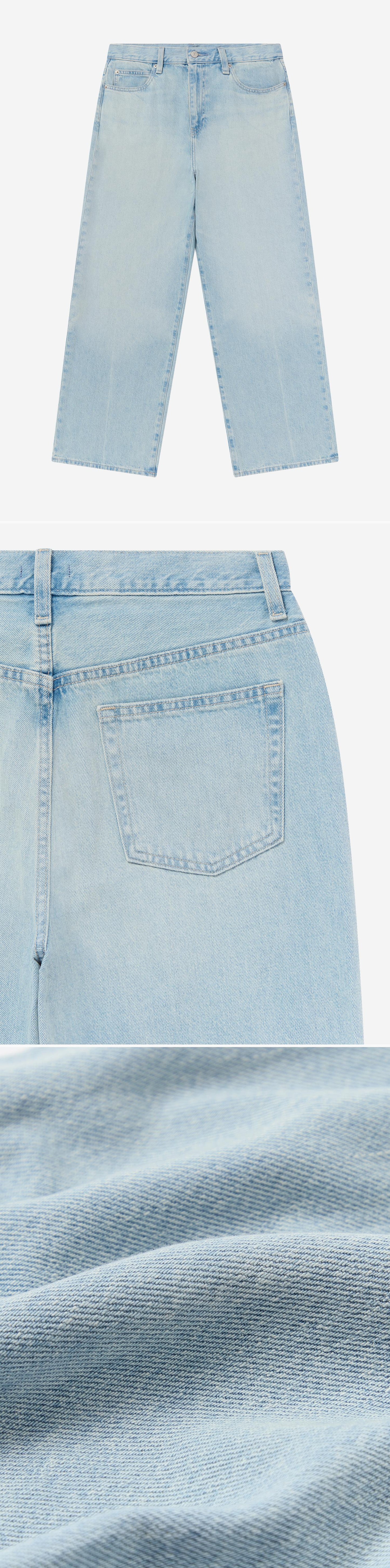 DENIM_JEANS - Flat Lay - 3 x Shots - Front + Detail B + Detail C